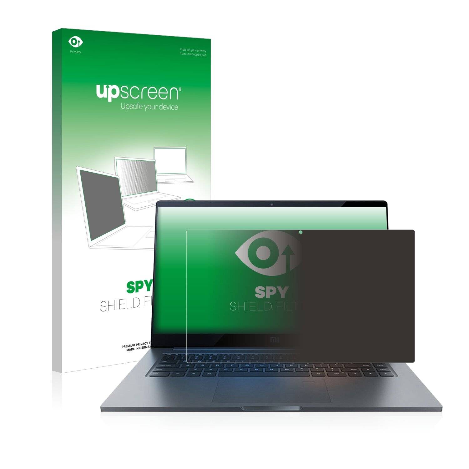upscreen Spy Shield Filter Premium Blickschutzfilter für Xiaomi Mi Notebook Pro