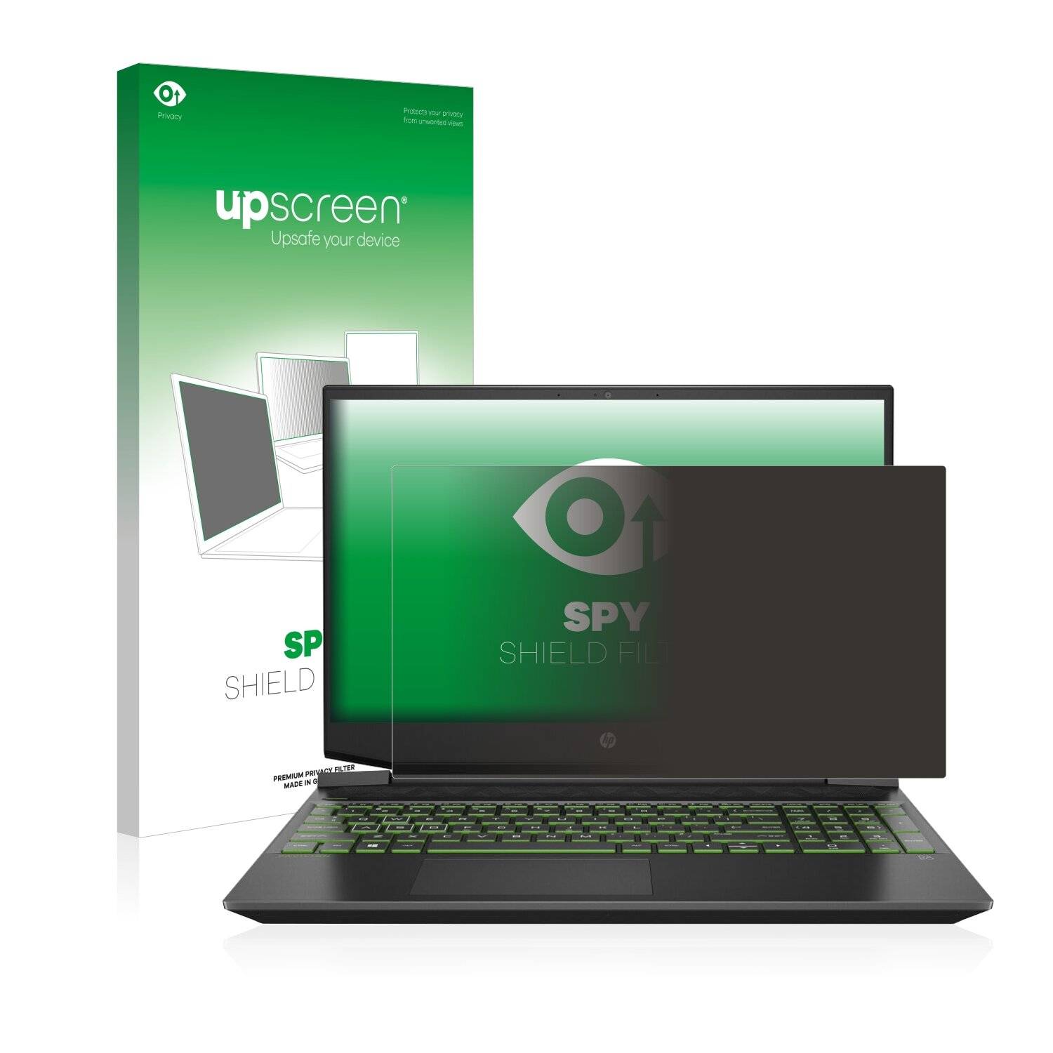 upscreen Spy Shield Filter Premium Blickschutzfilter für HP Pavilion
