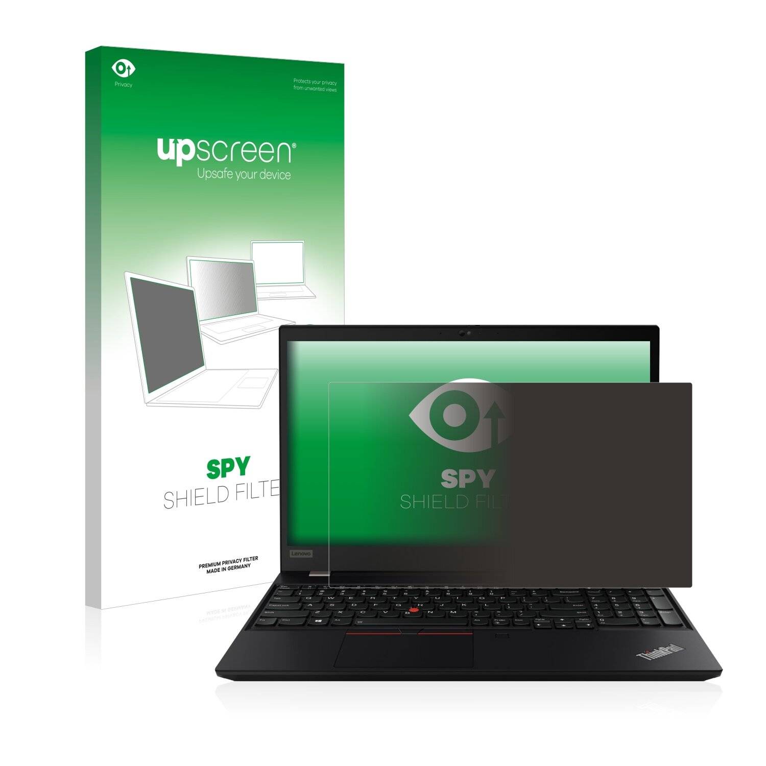 upscreen Spy Shield Filter Premium Blickschutzfilter für Lenovo ThinkPad T590