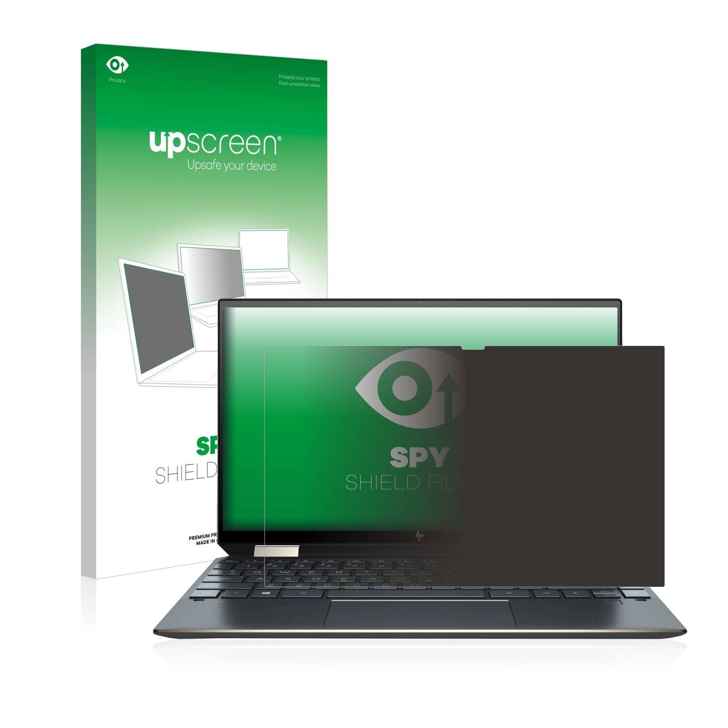 upscreen Spy Shield Filter Premium Blickschutzfilter für HP Spectre X360