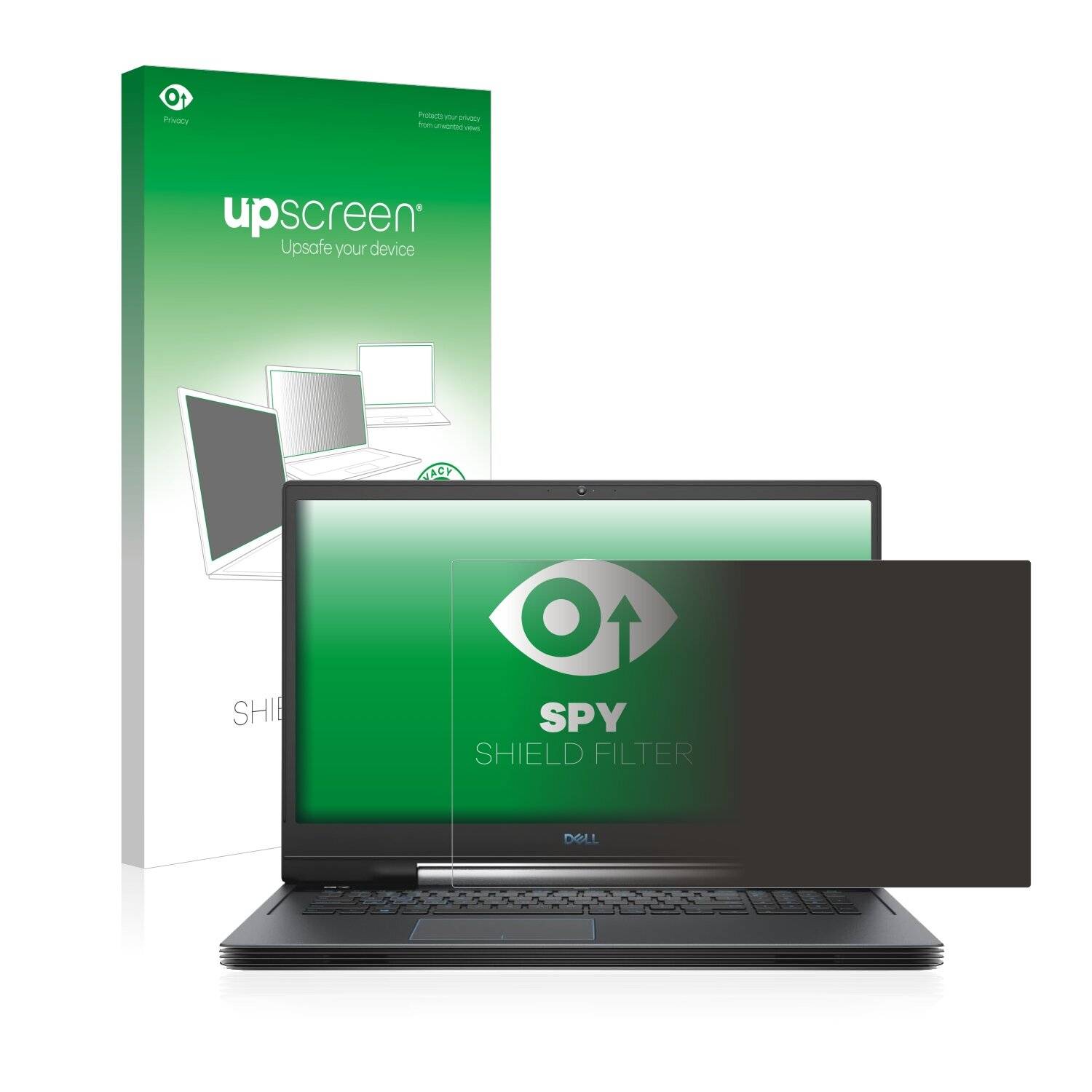 upscreen Spy Shield Filter Premium Blickschutzfilter für Dell G7