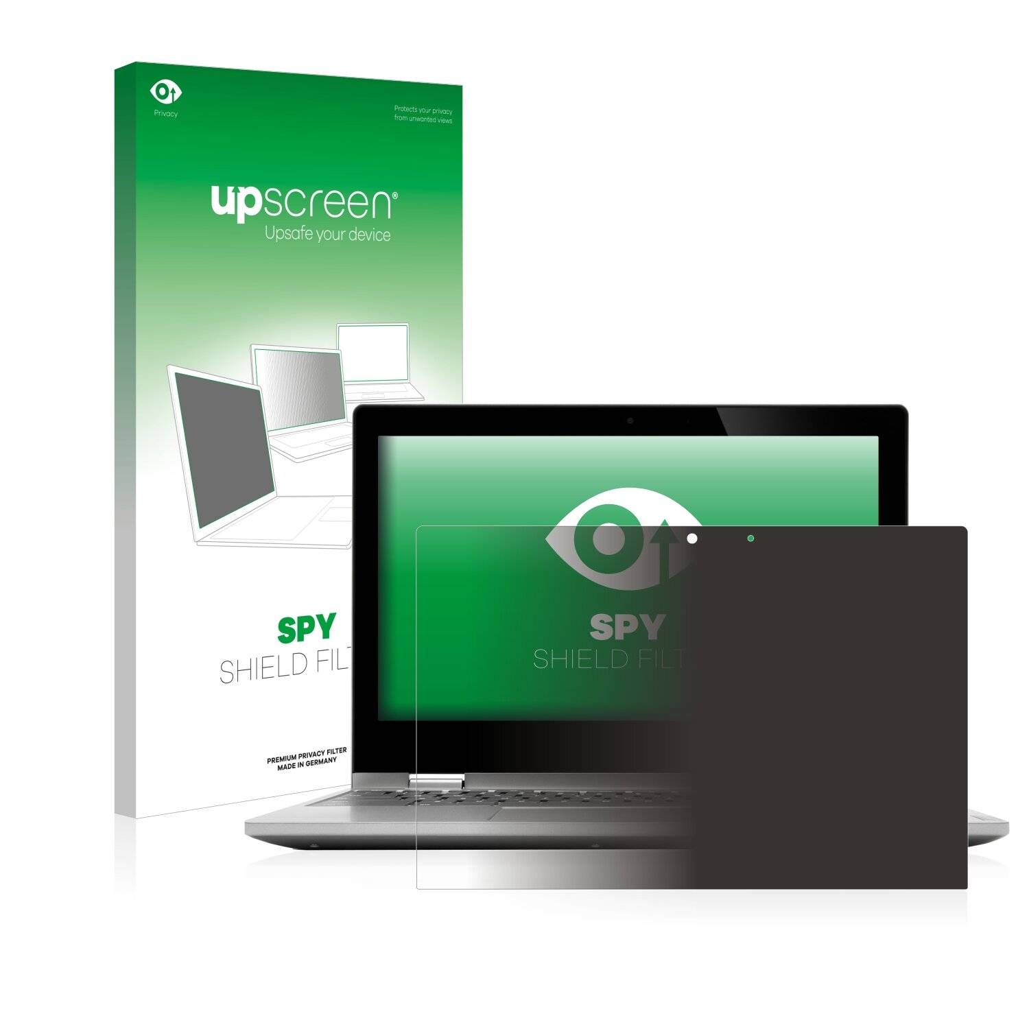 upscreen Spy Shield Filter Premium Blickschutzfilter für Lenovo Chromebook C340