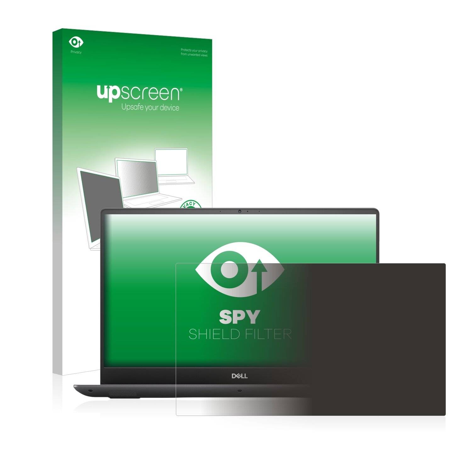 upscreen Spy Shield Filter Premium Blickschutzfilter für Dell Inspiron 15 7590