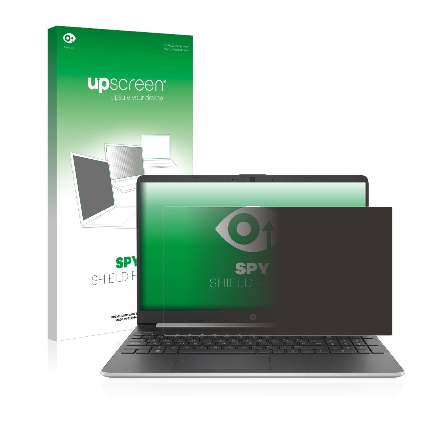 upscreen Spy Shield Filter Premium Blickschutzfilter für HP