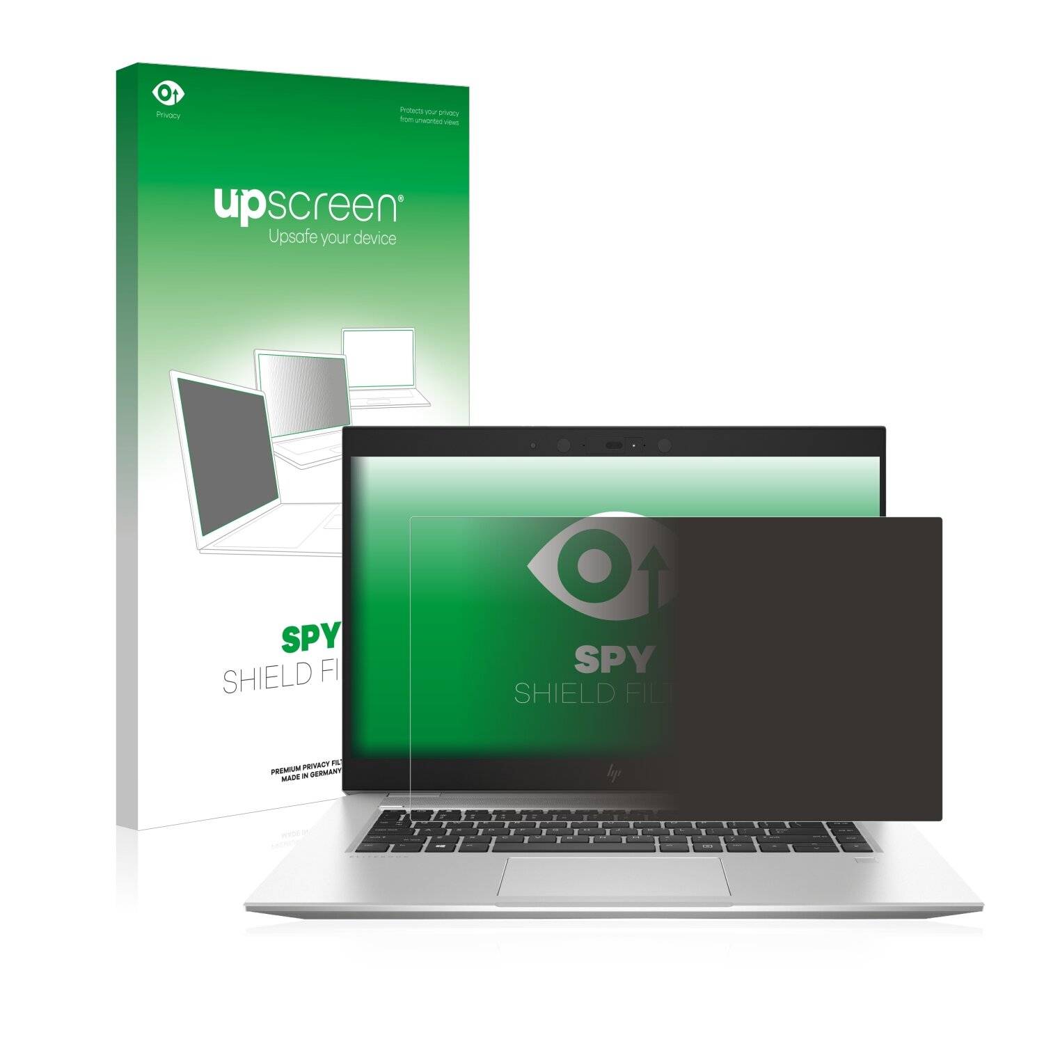 upscreen Spy Shield Filter Premium Blickschutzfilter für HP EliteBook 1050