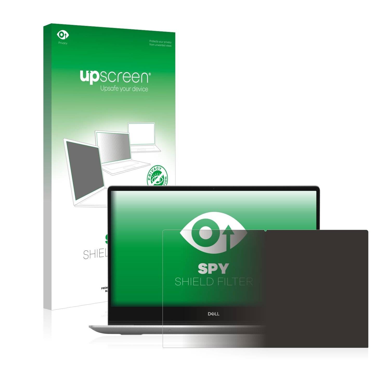 upscreen Spy Shield Filter Premium Blickschutzfilter für Dell Inspiron 15 7591