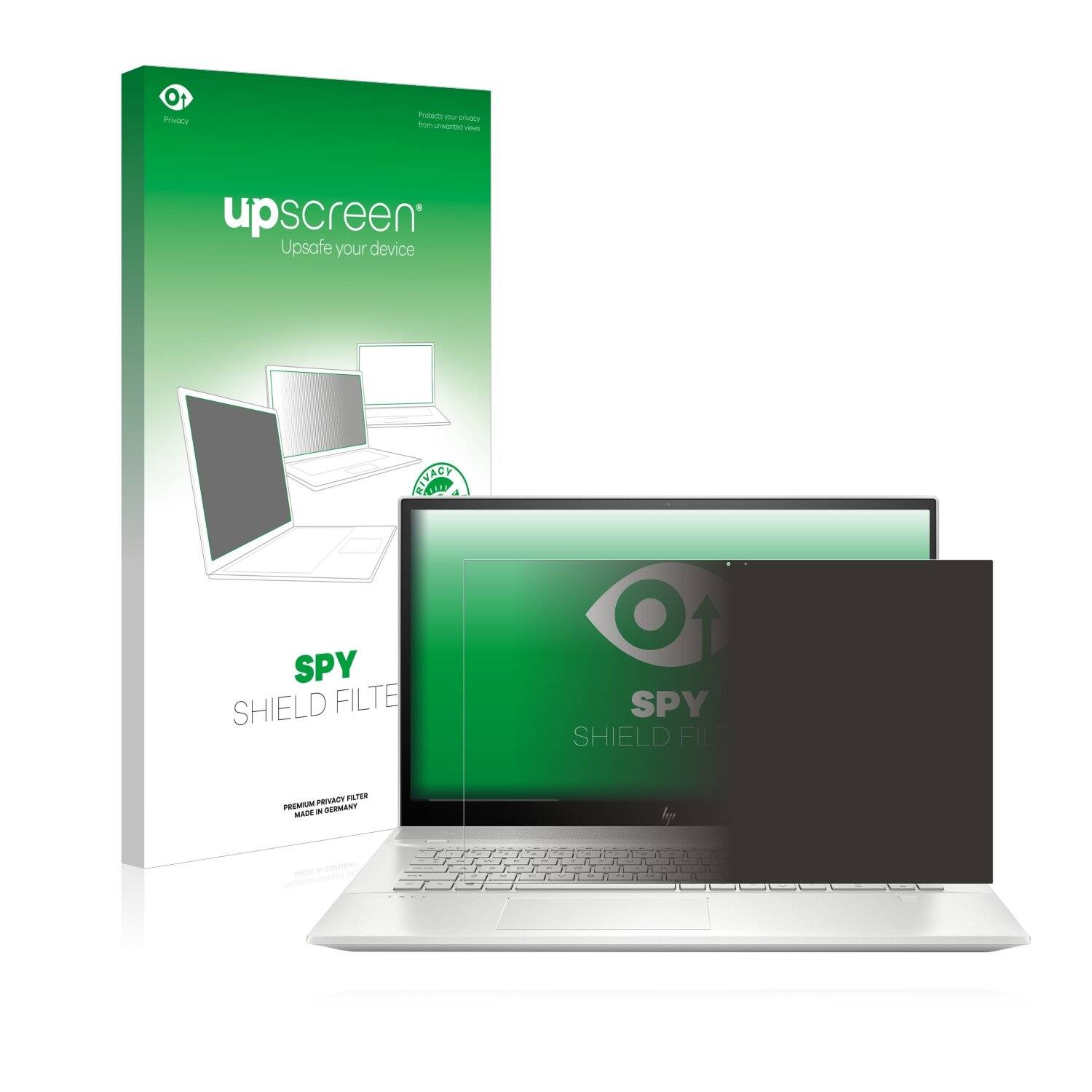 upscreen Spy Shield Filter Premium Blickschutzfilter für HP Envy