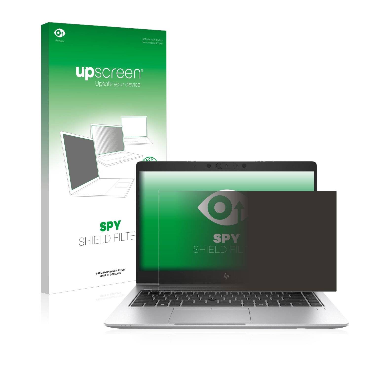 upscreen Spy Shield Filter Premium Blickschutzfilter für HP EliteBook 735
