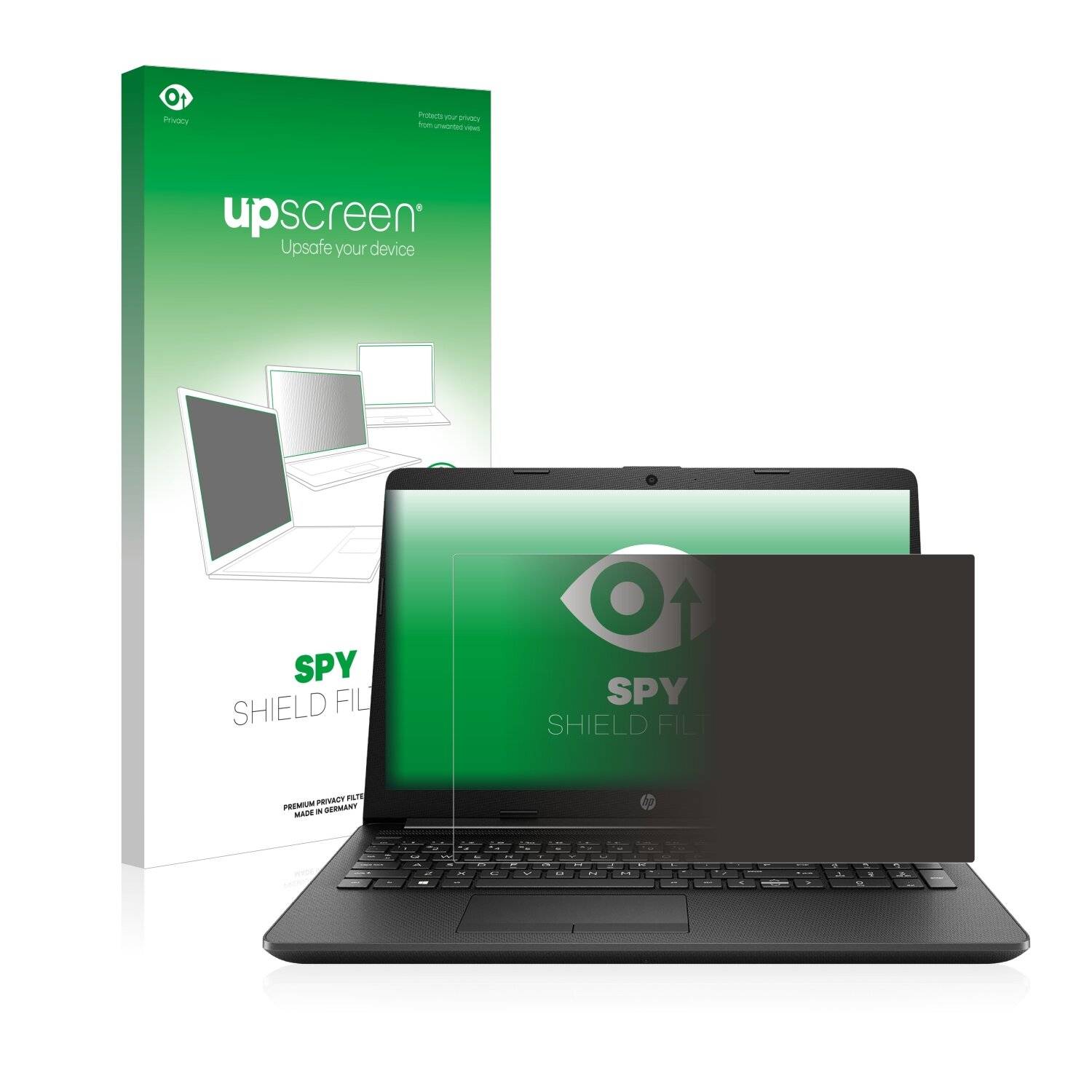 upscreen Spy Shield Filter Premium Blickschutzfilter für HP