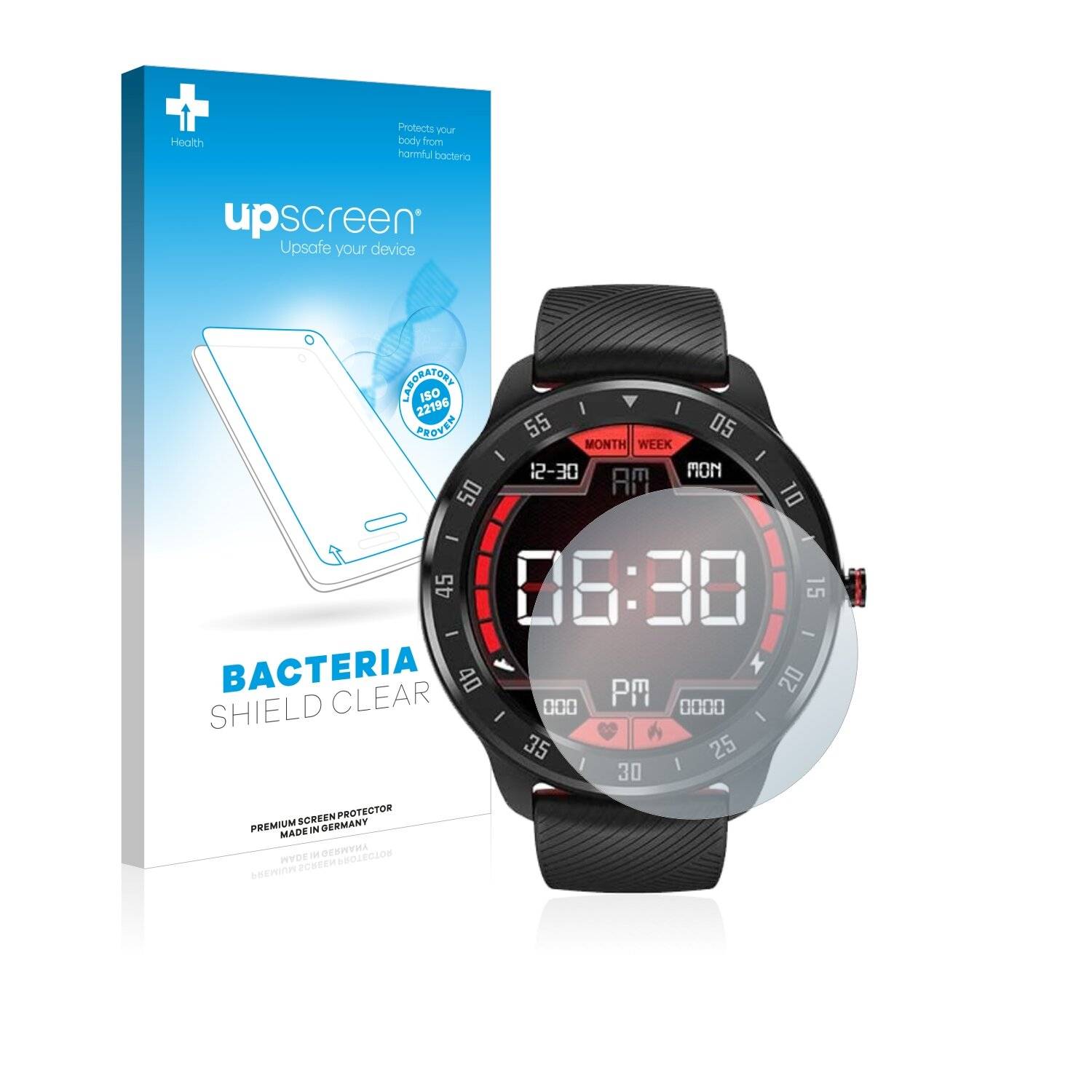 upscreen Bacteria Shield Clear Premium Antibakterielle Displayschutzfolie für CanMixs