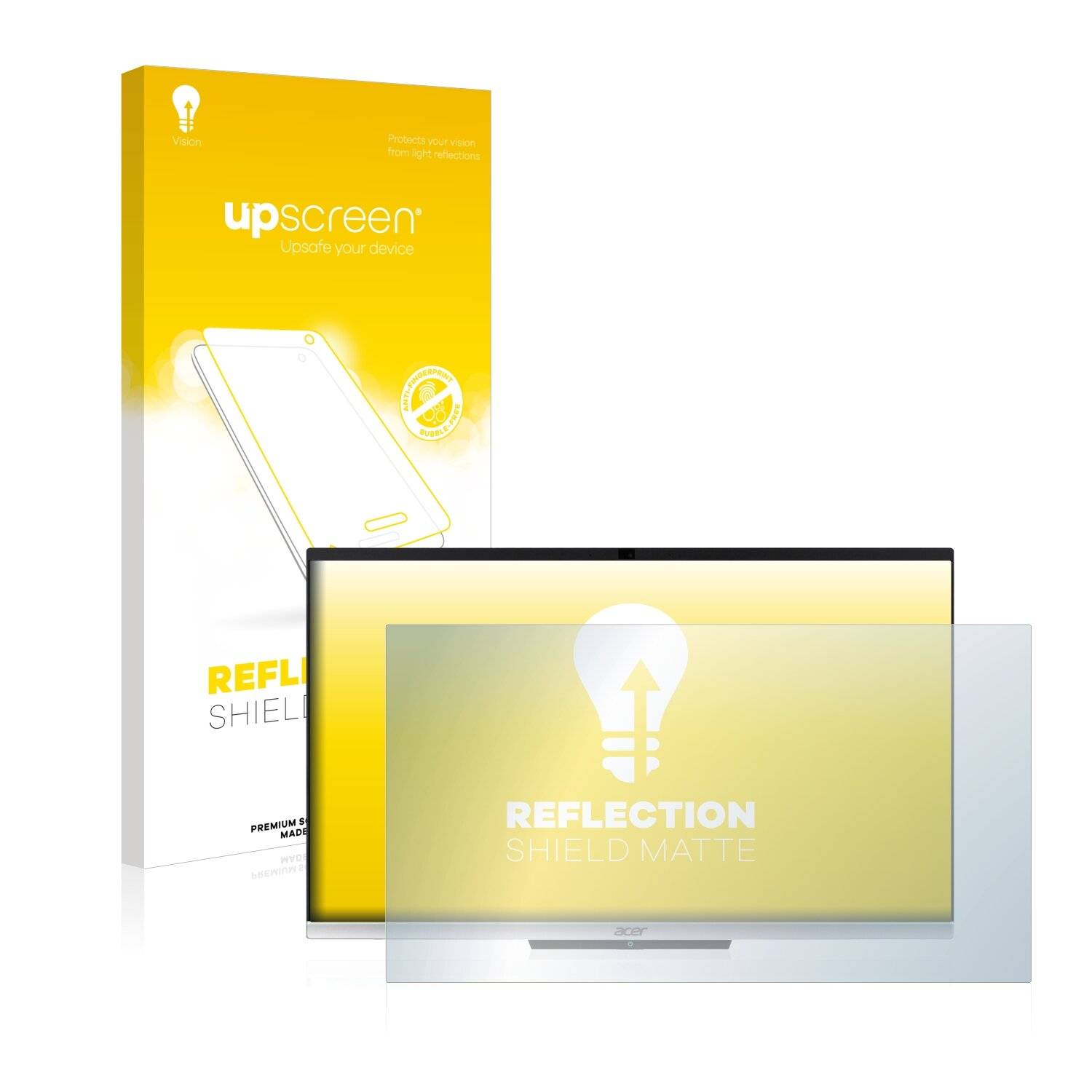 upscreen Reflection Shield Matte Premium Displayschutzfolie für Acer Aspire