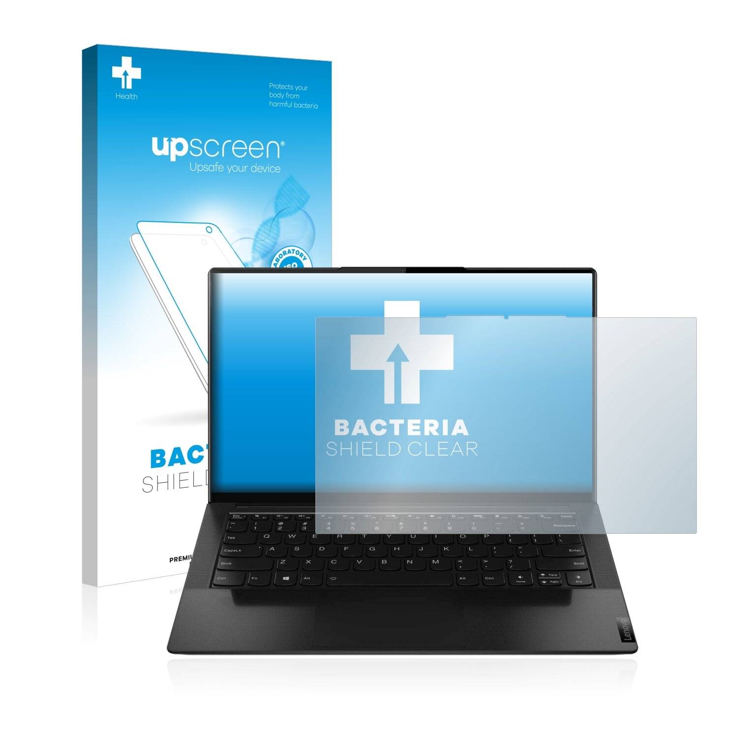 upscreen Bacteria Shield Clear Premium Antibakterielle Displayschutzfolie für Lenovo Yoga