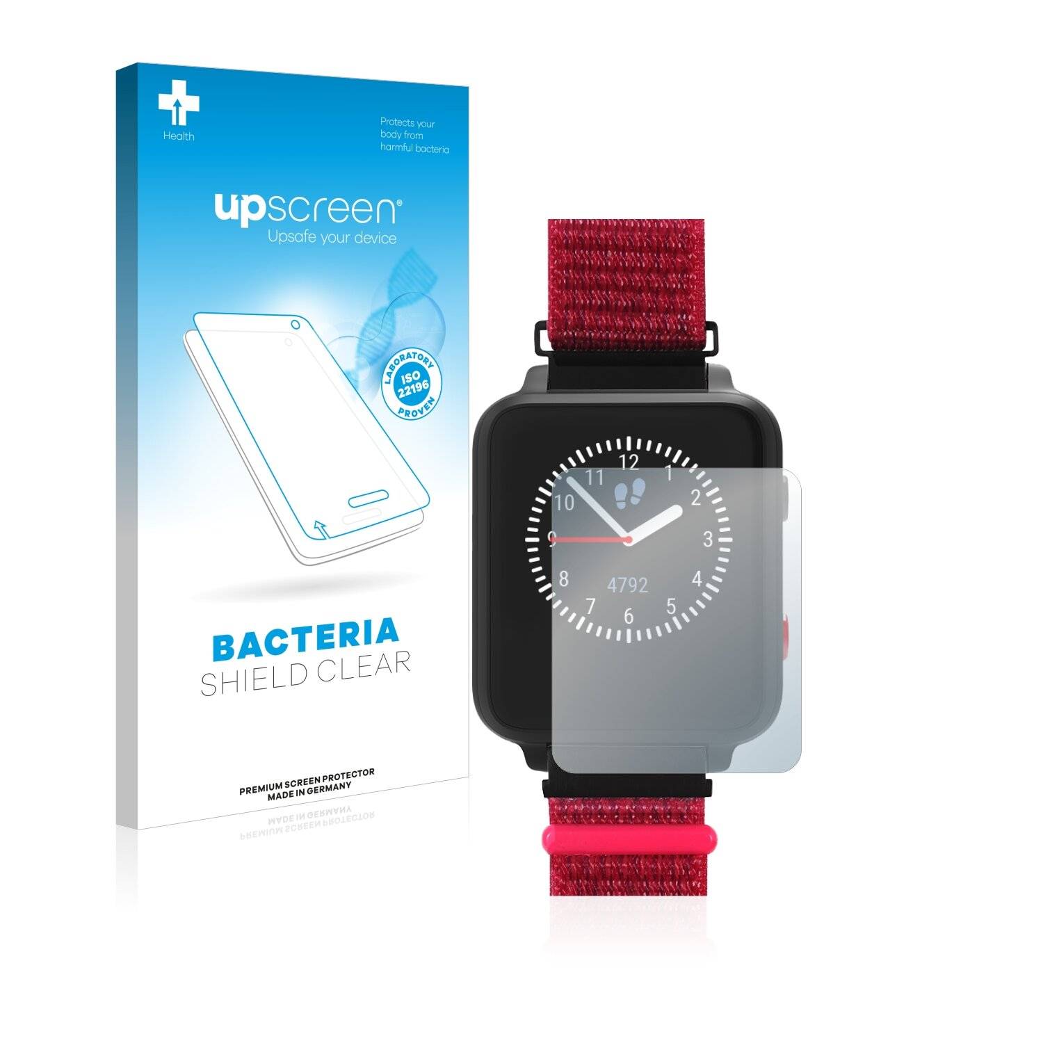 upscreen Bacteria Shield Clear Premium Antibakterielle Displayschutzfolie für Anio