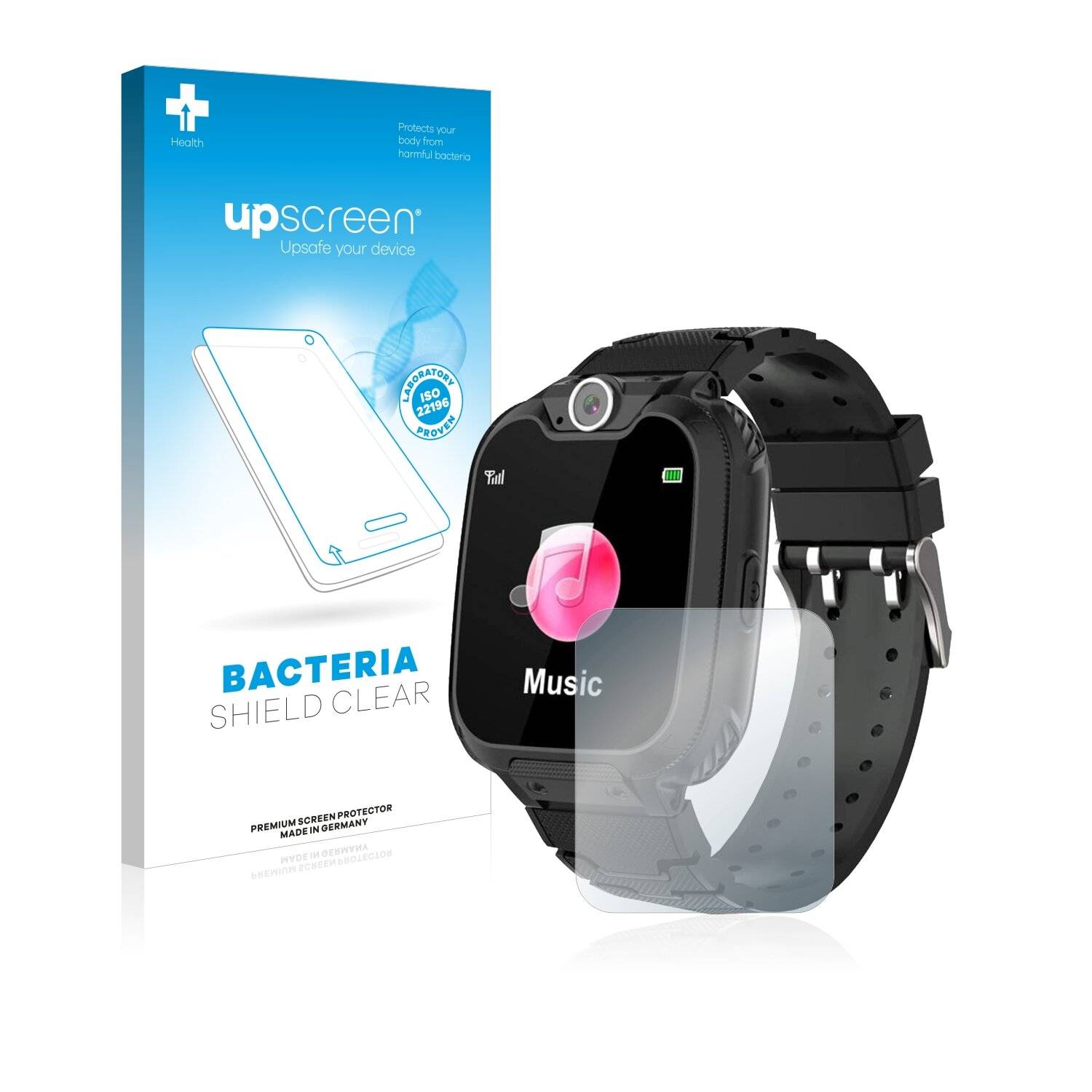 upscreen Bacteria Shield Clear Premium Antibakterielle Displayschutzfolie für SoarLeendor