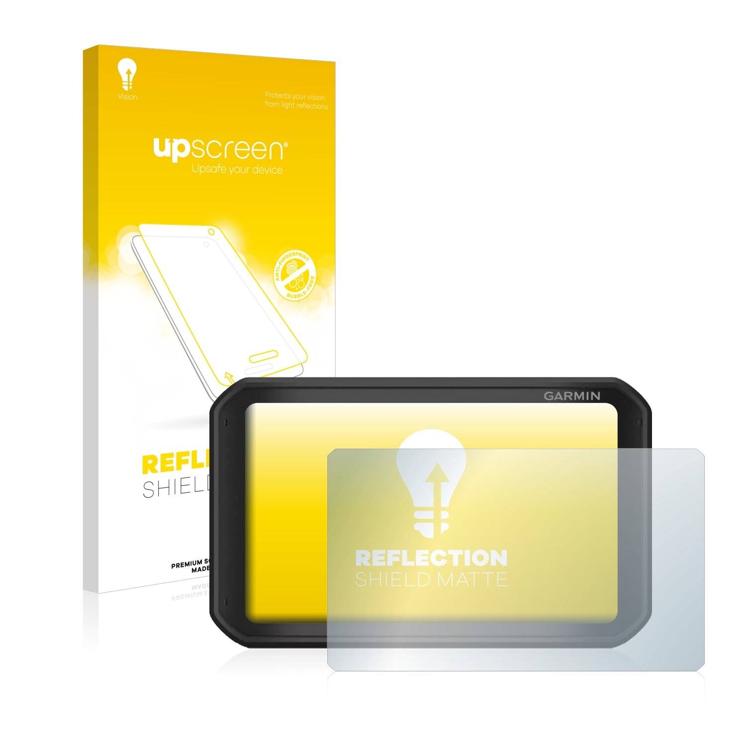upscreen Reflection Shield Matte Premium Displayschutzfolie für Garmin
