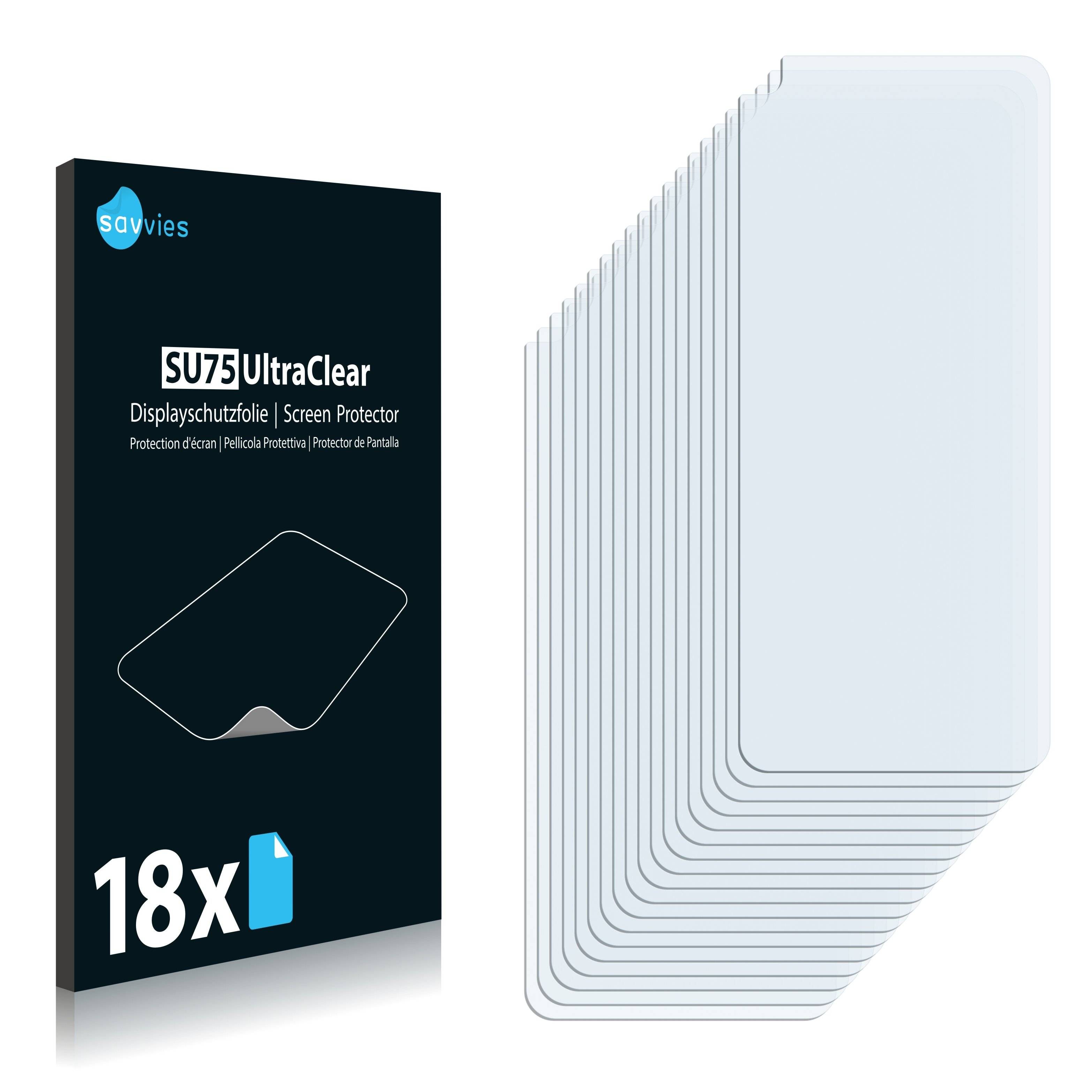 18x Savvies SU75 Displayschutzfolie für Realme 7