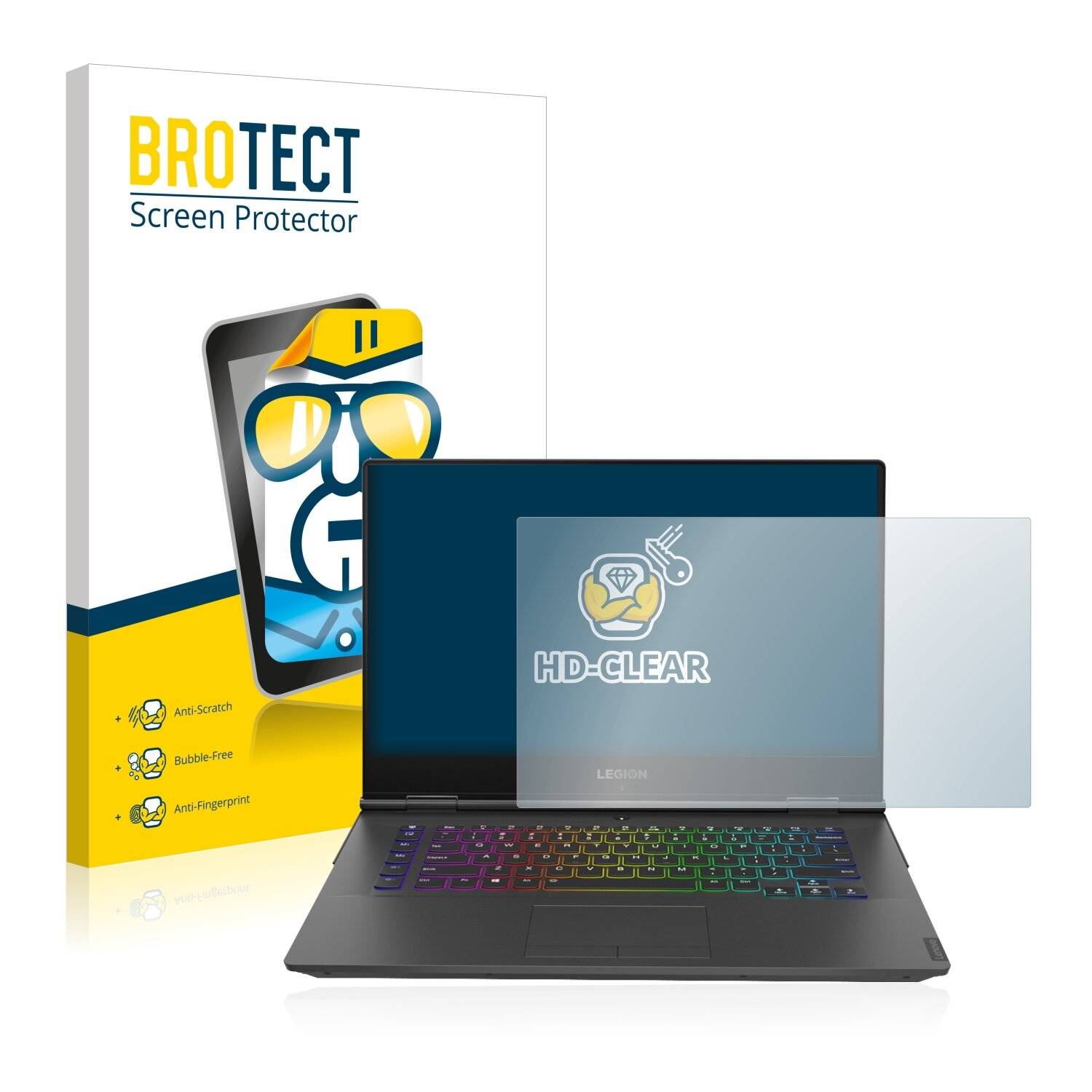 BROTECT HD-Clear Displayschutzfolie für Lenovo Legion Y740