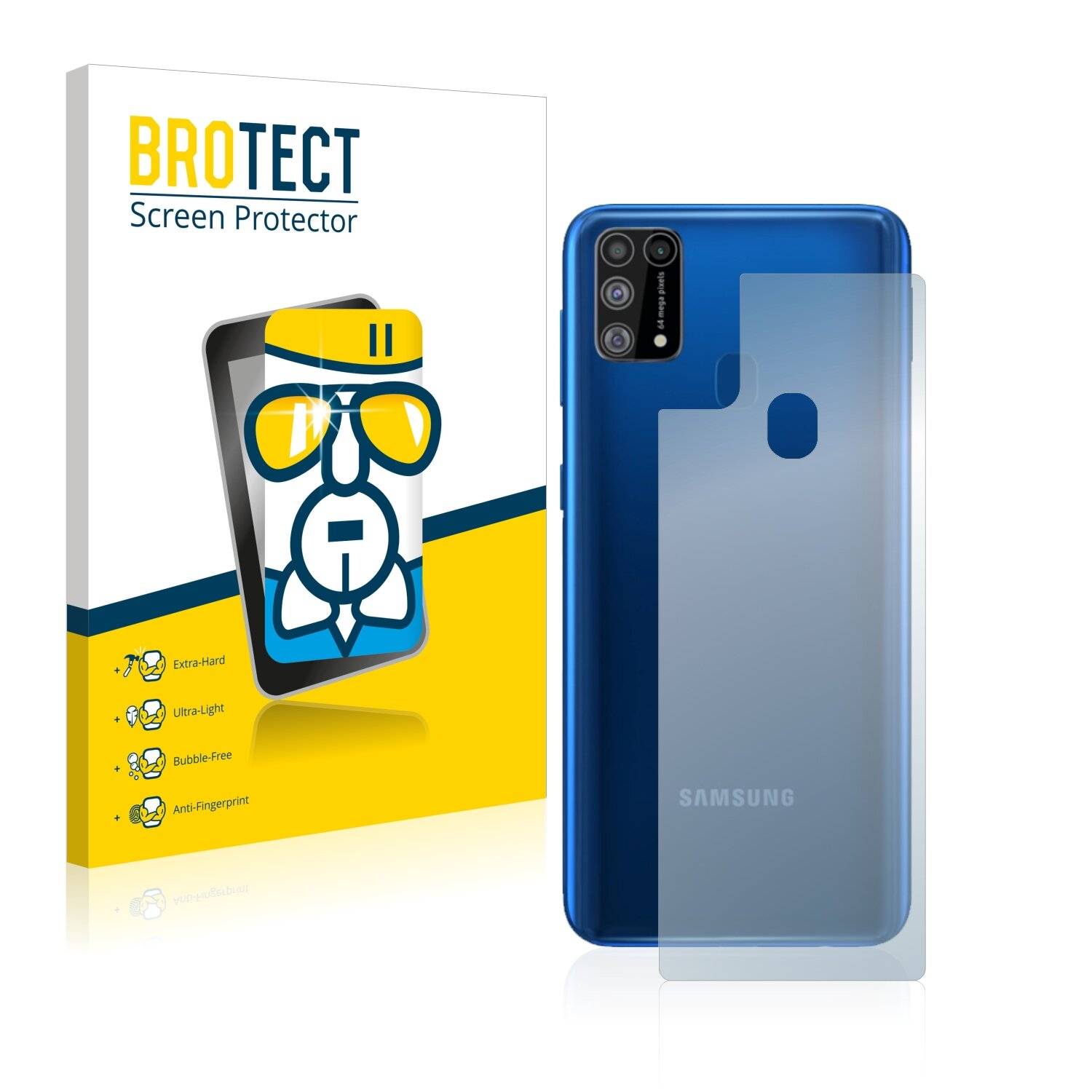 BROTECT AirGlass Schutzglas Folie für Samsung Galaxy M31
