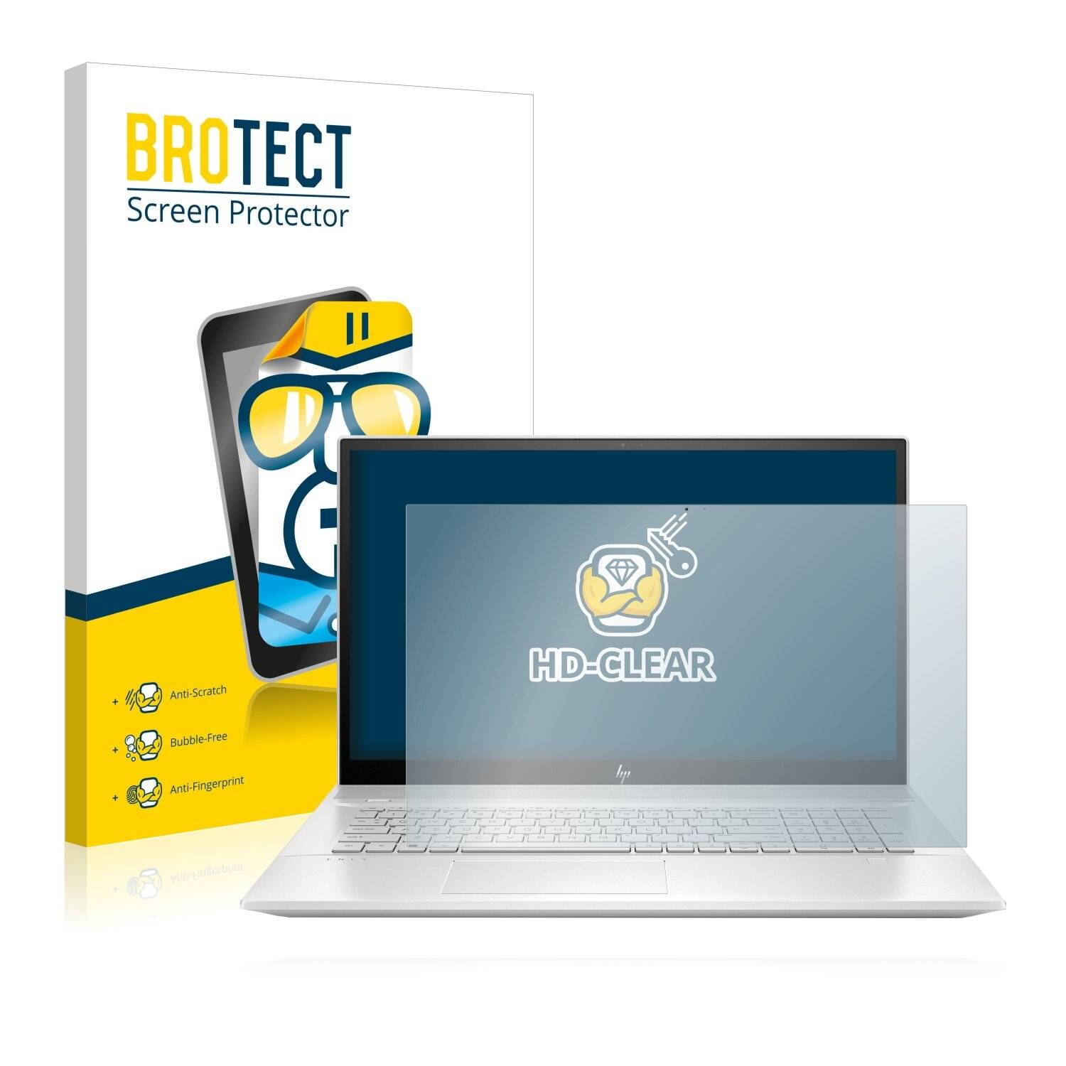 BROTECT HD-Clear Displayschutzfolie für HP Envy
