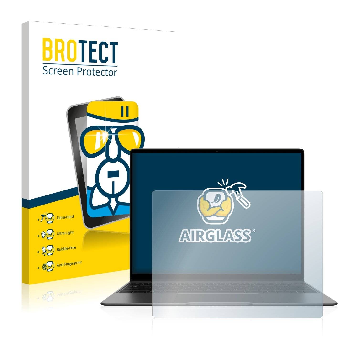 BROTECT AirGlass Schutzglas Folie für Chuwi CoreBook