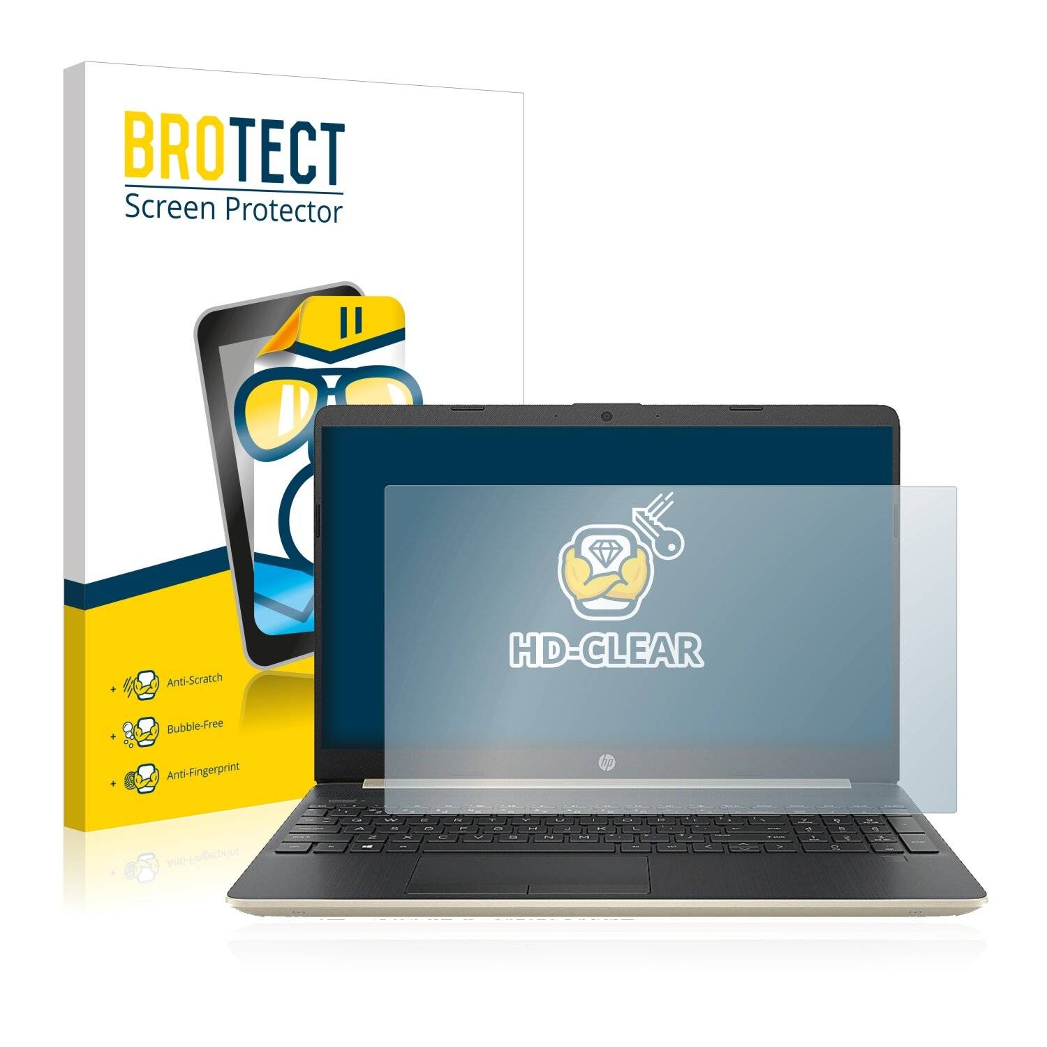 BROTECT HD-Clear Displayschutzfolie für HP