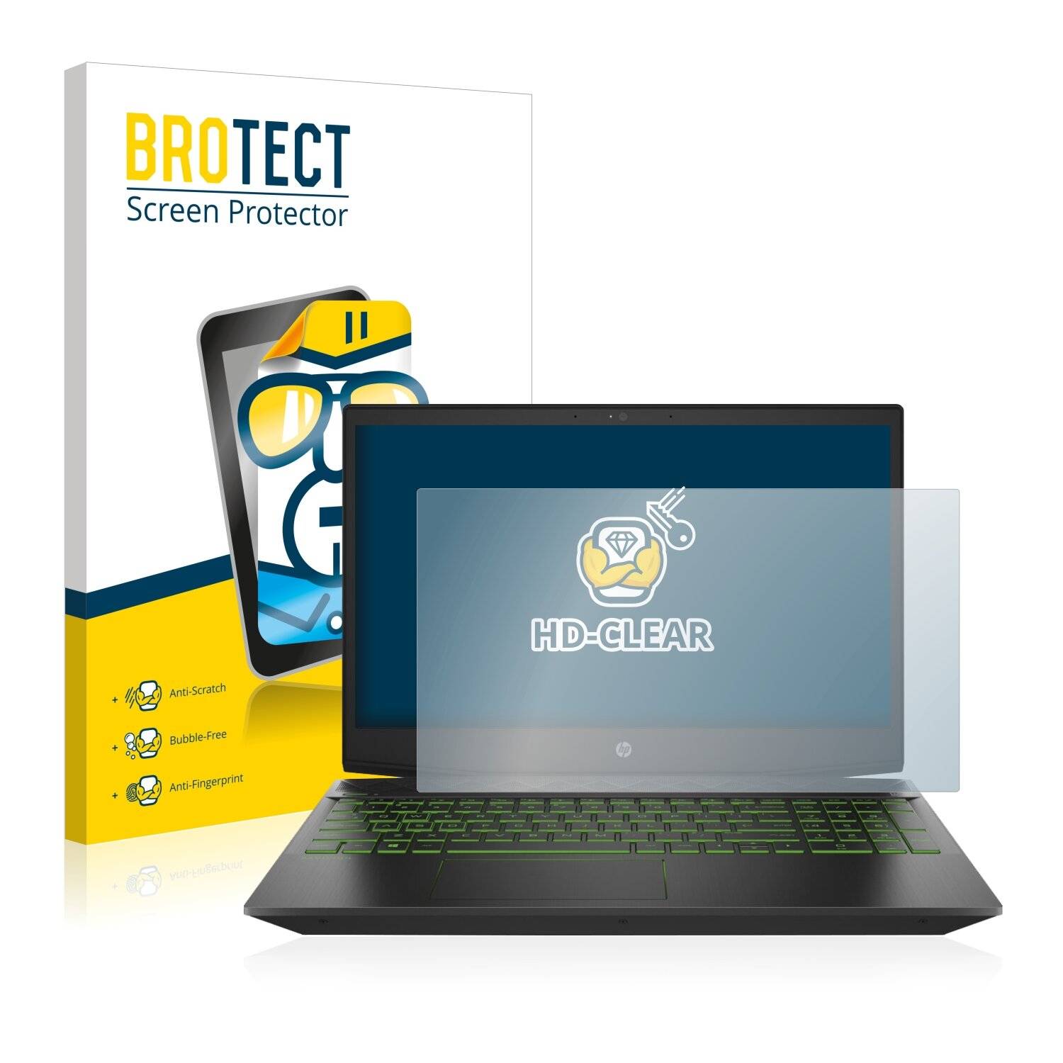 BROTECT HD-Clear Displayschutzfolie für HP Pavilion
