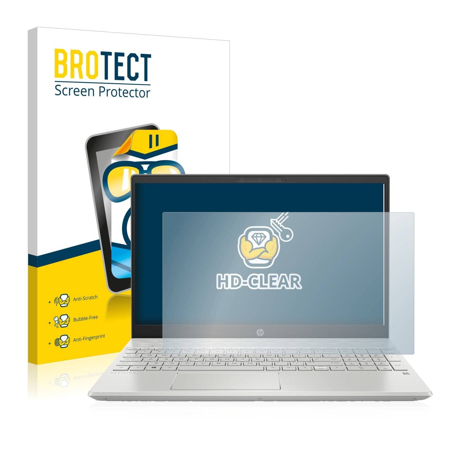 BROTECT HD-Clear Displayschutzfolie für HP Pavilion