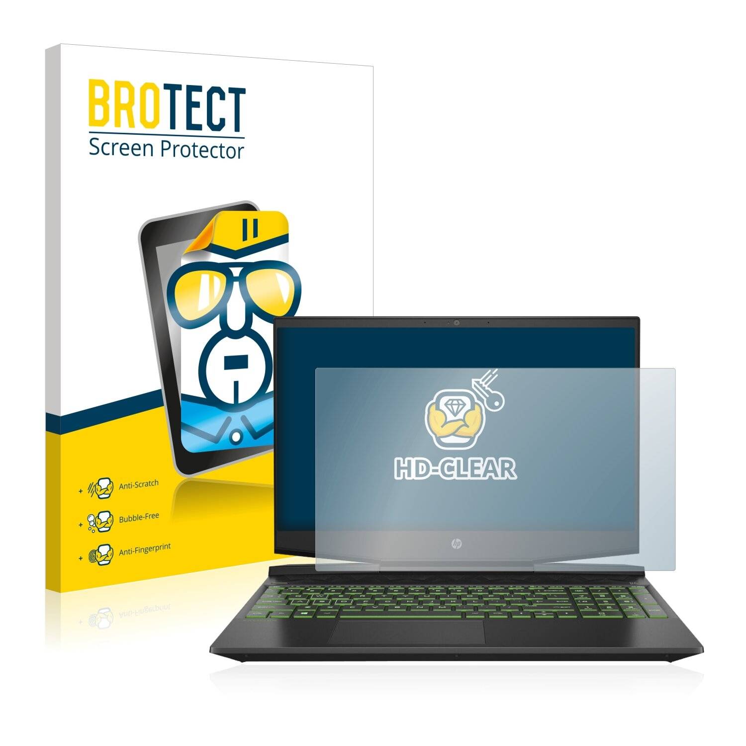 BROTECT HD-Clear Displayschutzfolie für HP Pavilion