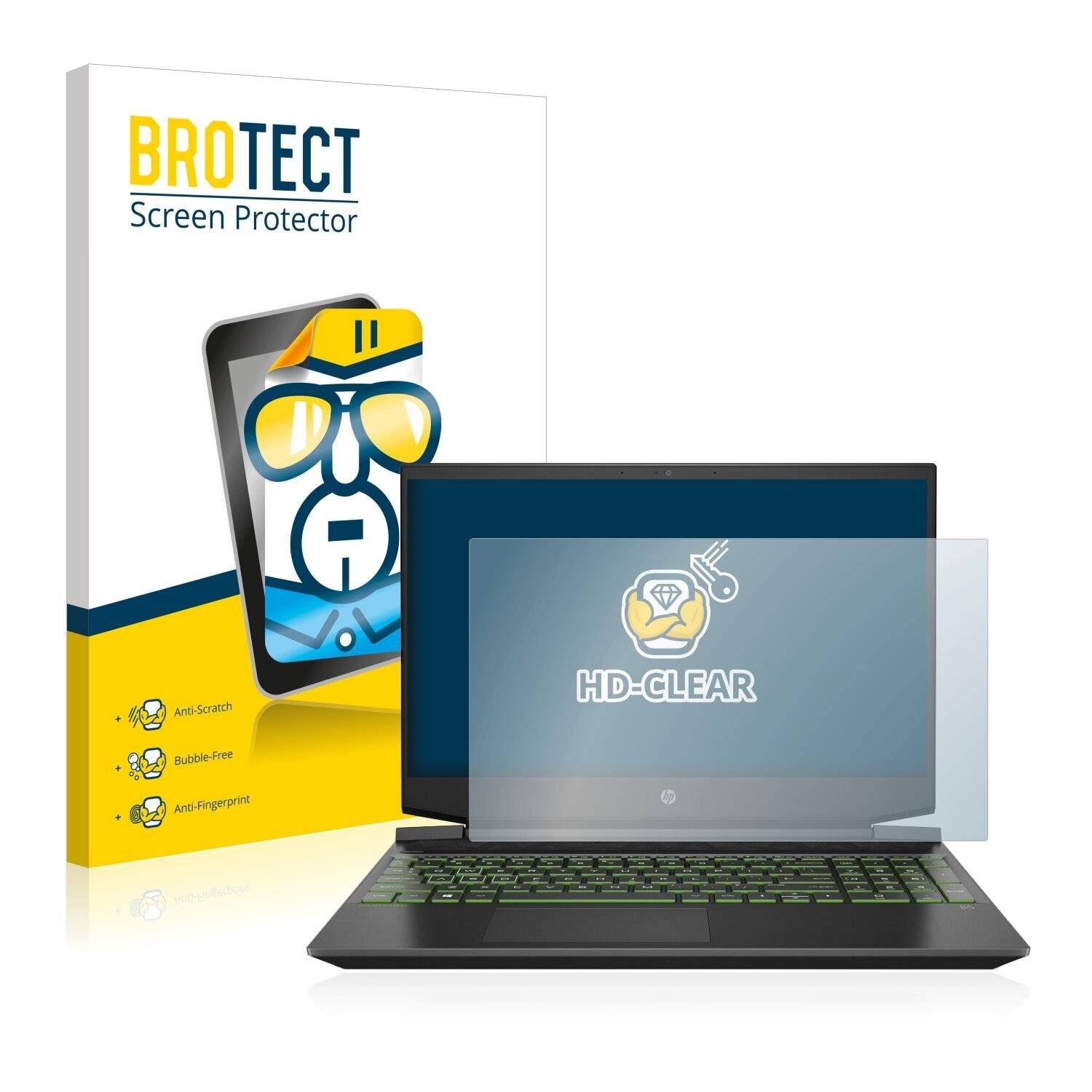 BROTECT HD-Clear Displayschutzfolie für HP Pavilion