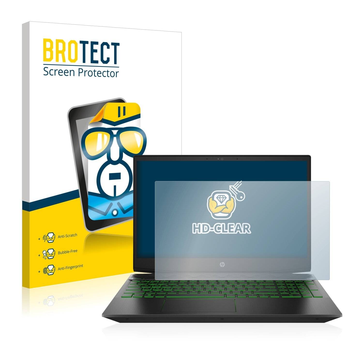 BROTECT HD-Clear Displayschutzfolie für HP Pavilion