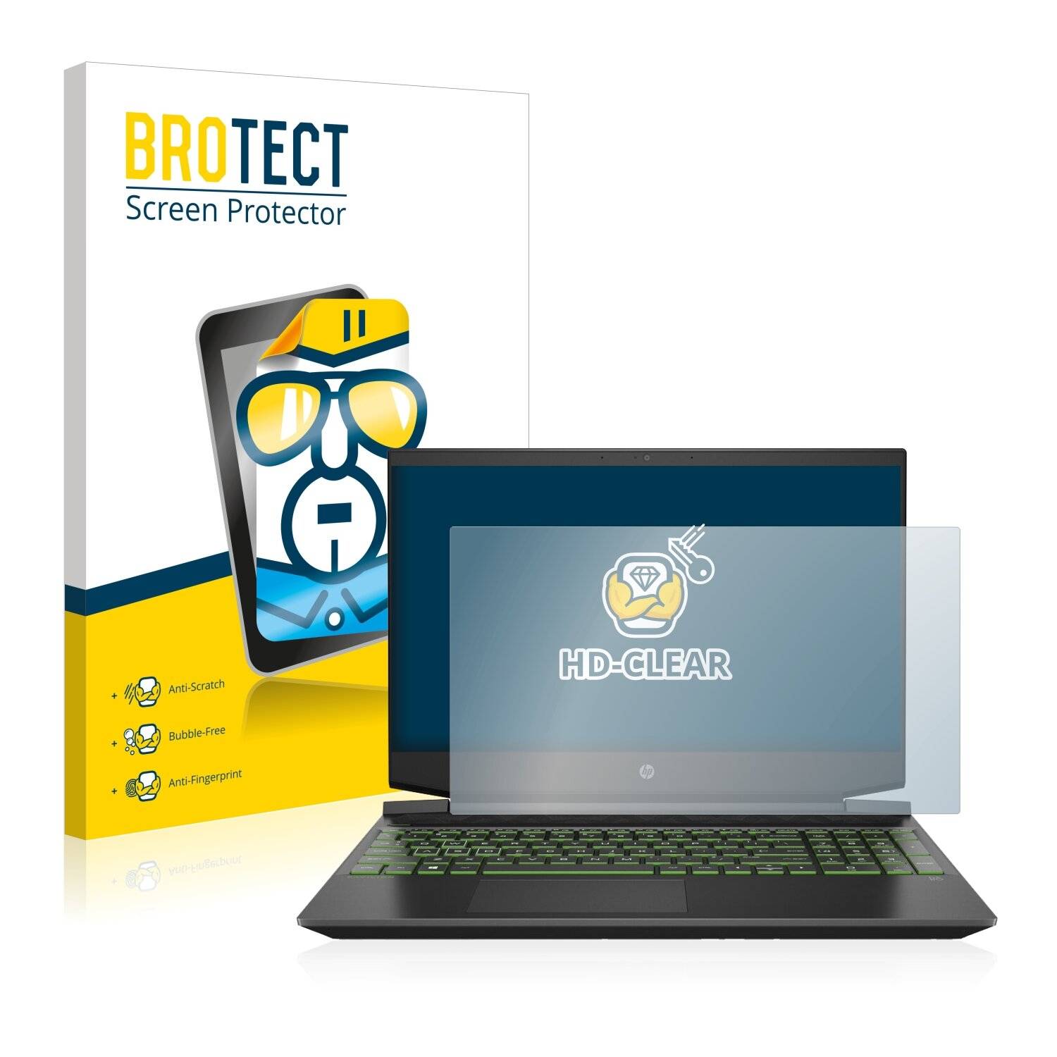 BROTECT HD-Clear Displayschutzfolie für HP Pavilion