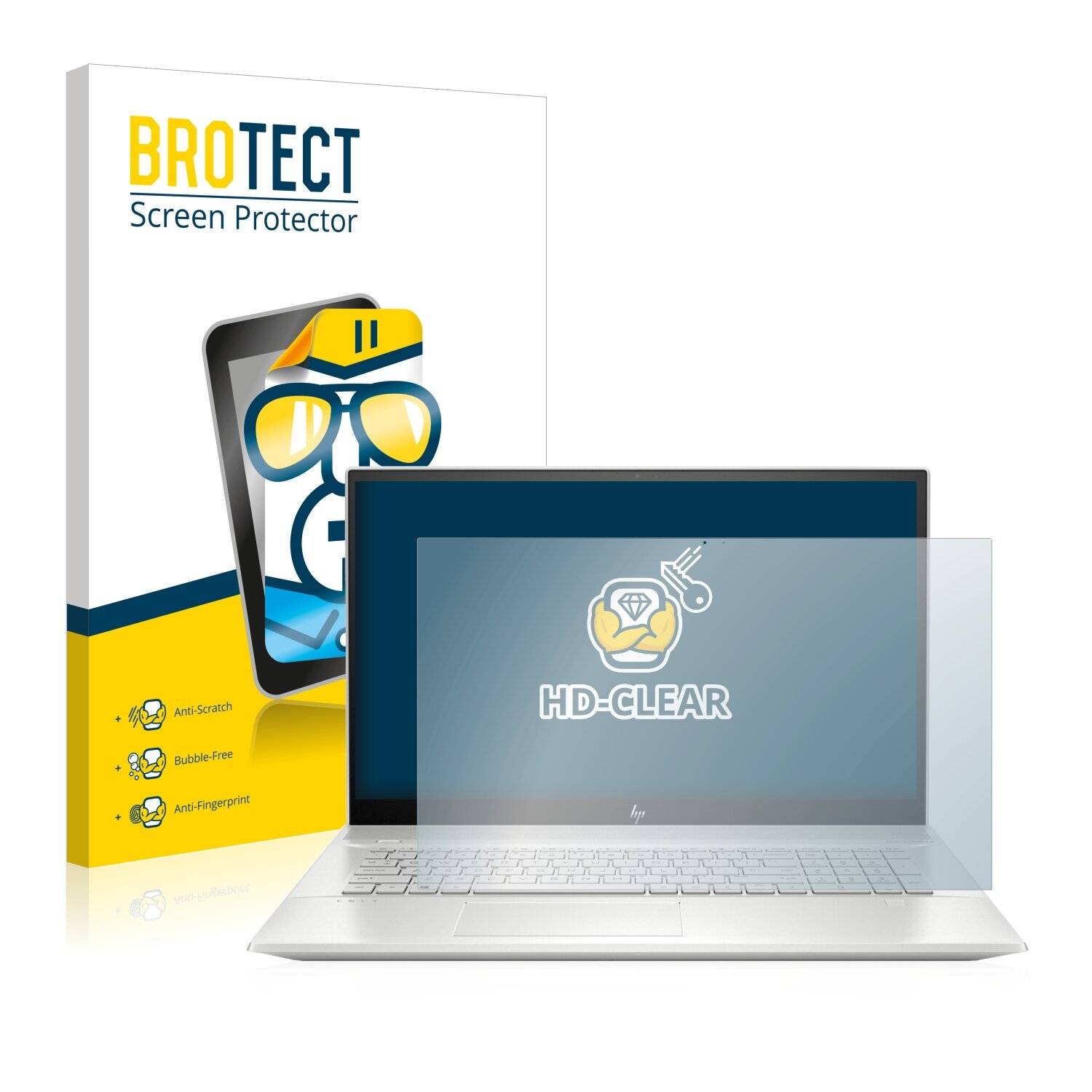 BROTECT HD-Clear Displayschutzfolie für HP Envy