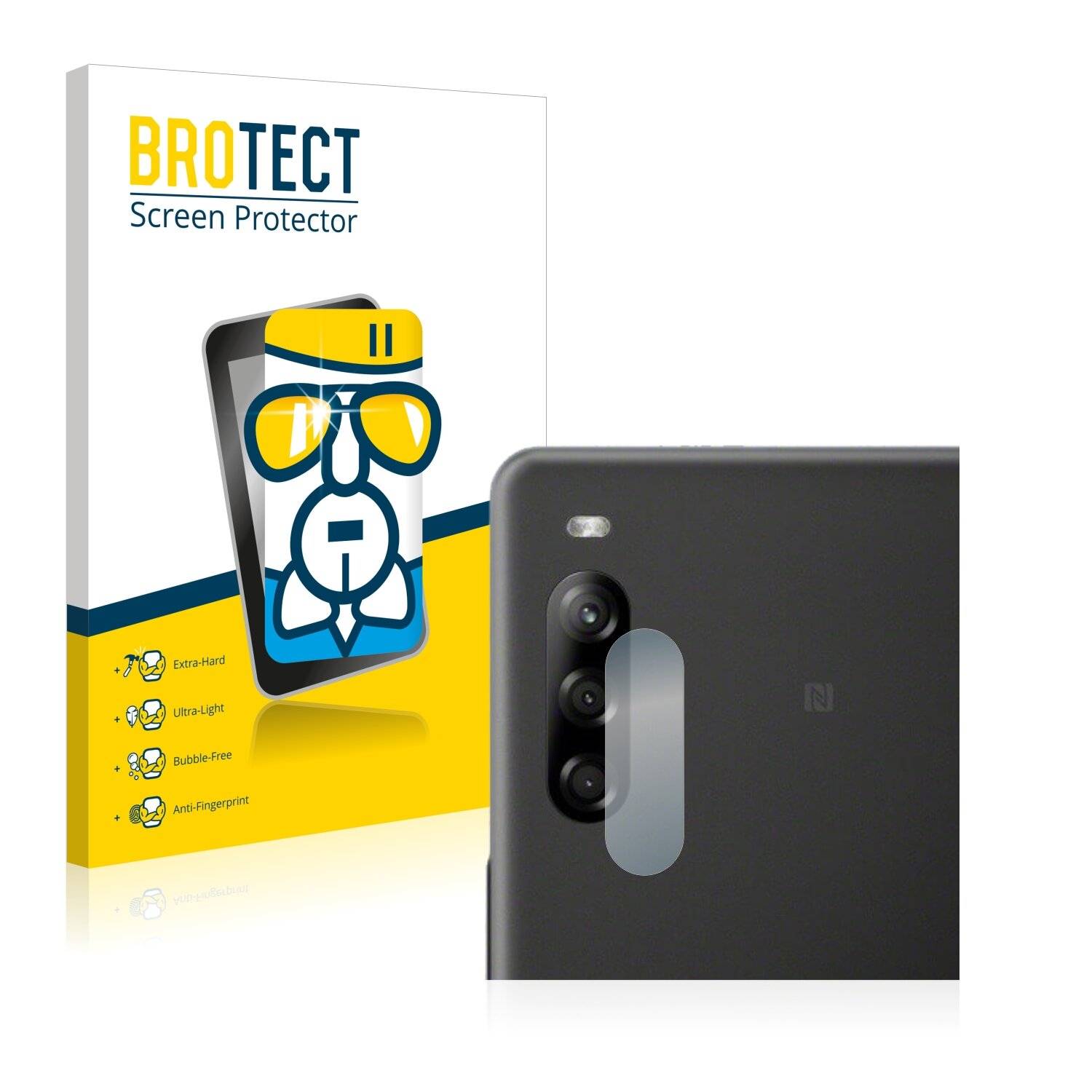 BROTECT AirGlass Schutzglas Folie für Sony Xperia L4 (NUR