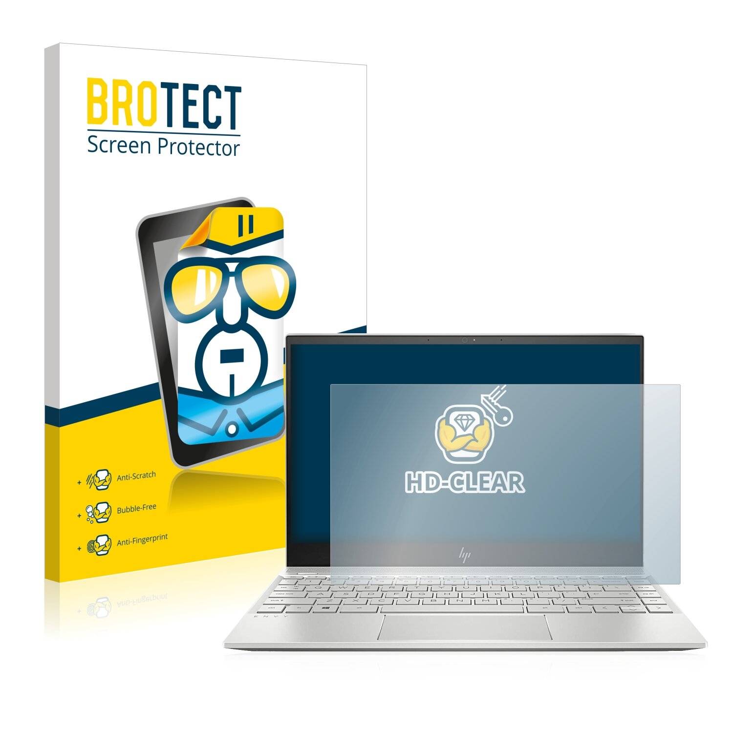 BROTECT HD-Clear Displayschutzfolie für HP Envy