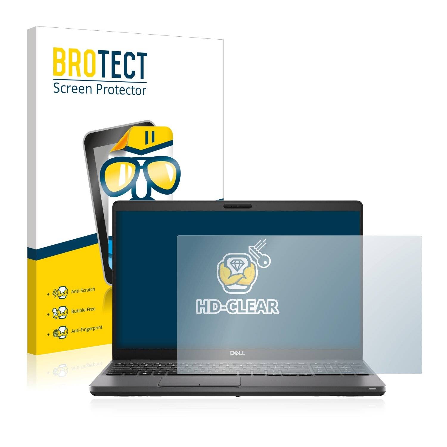 BROTECT HD-Clear Displayschutzfolie für Dell Precision