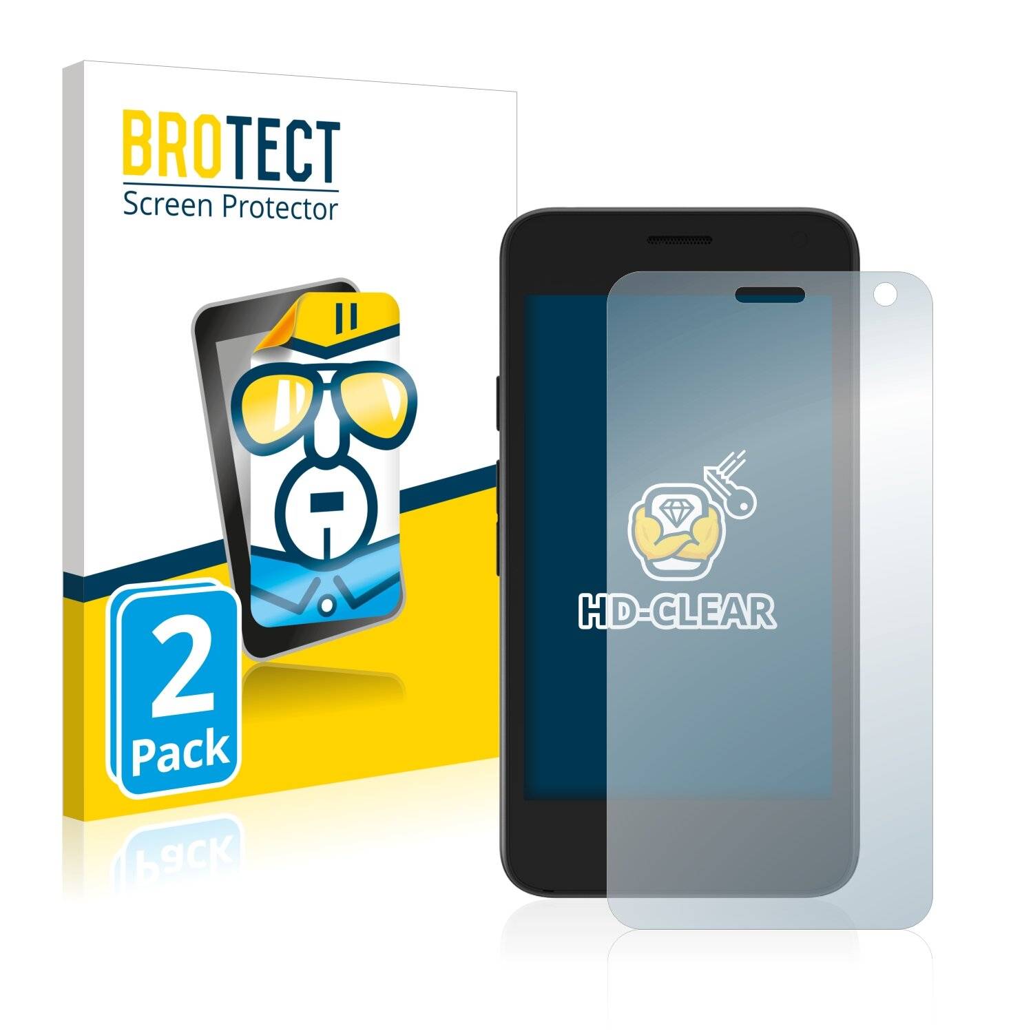 2x BROTECT HD-Clear Displayschutzfolie für Archos Access