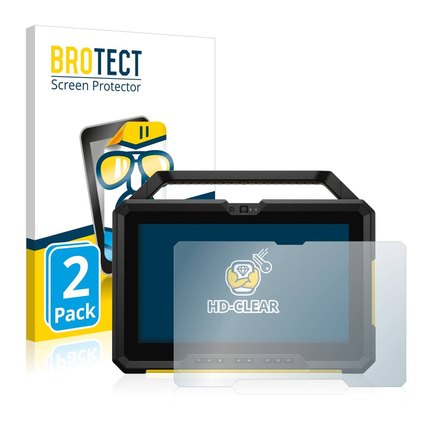 2x BROTECT HD-Clear Displayschutzfolie für Dell Latitude