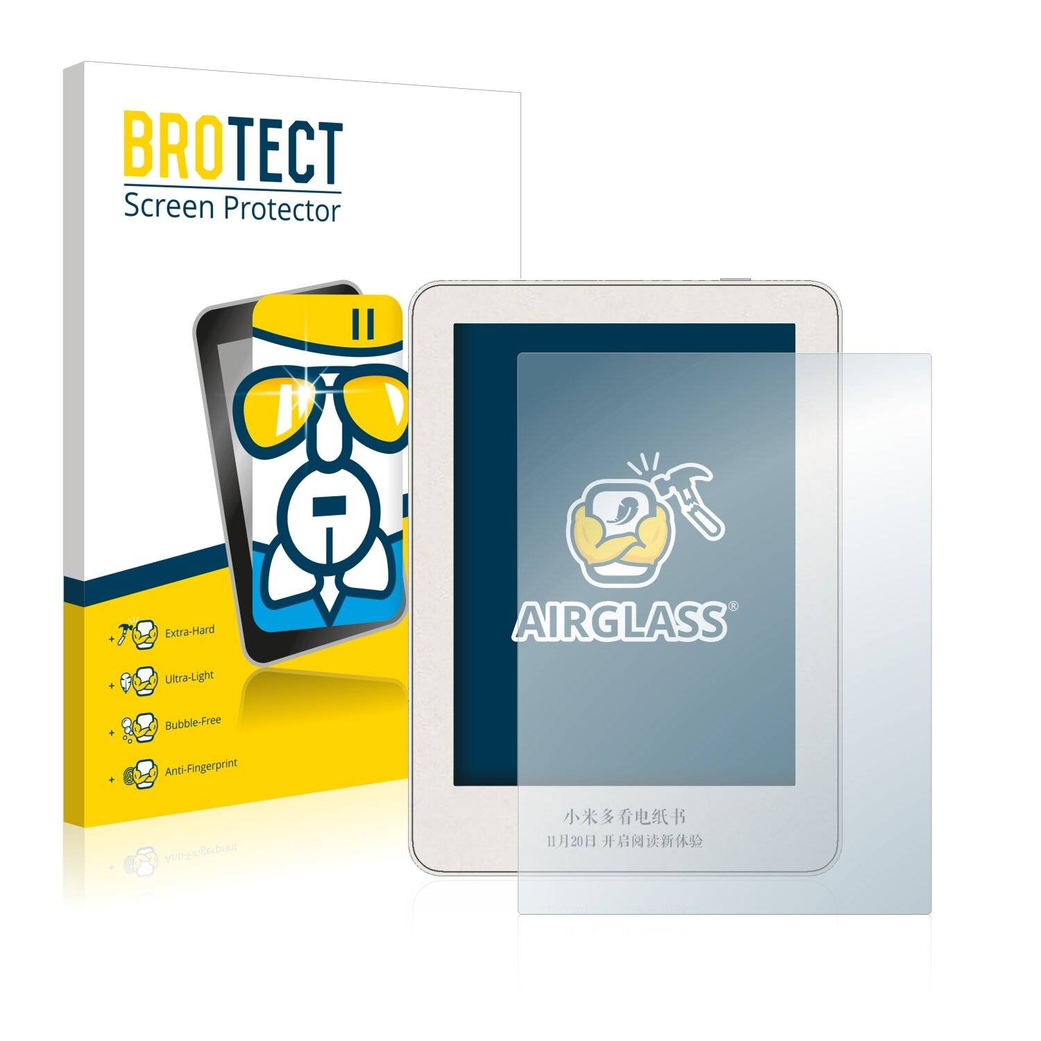 BROTECT AirGlass Schutzglas Folie für Xiaomi Mi