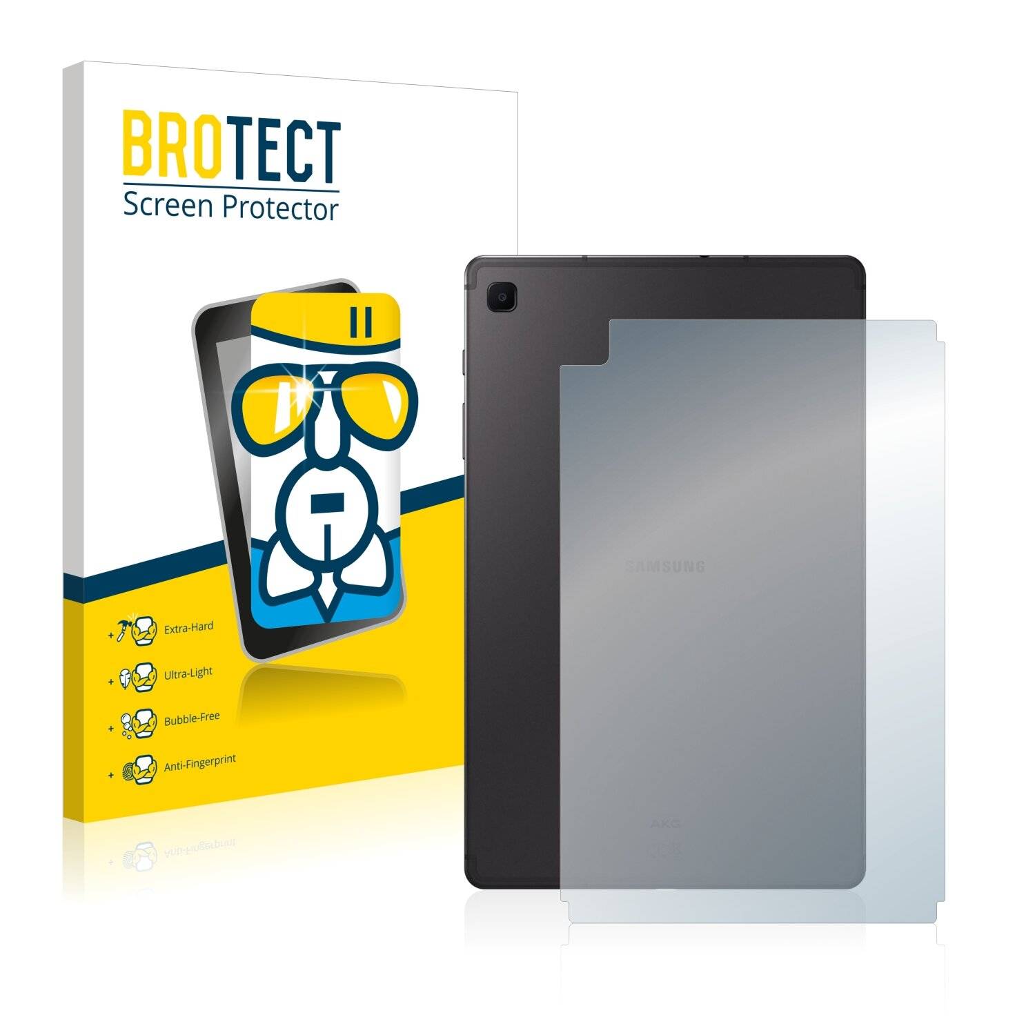 BROTECT AirGlass Schutzglas Folie für Samsung Galaxy Tab S6 Lite WiFi 2020