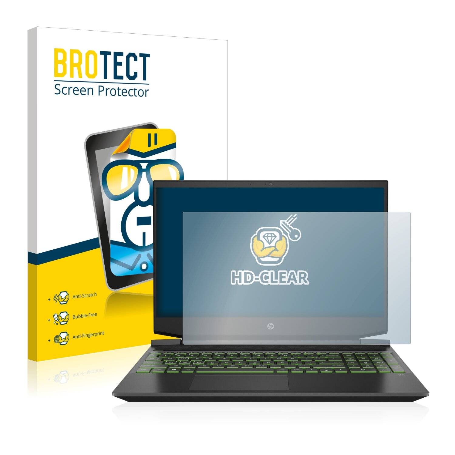 BROTECT HD-Clear Displayschutzfolie für HP Pavilion