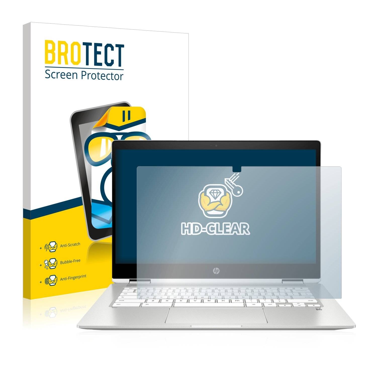BROTECT HD-Clear Displayschutzfolie für HP x360