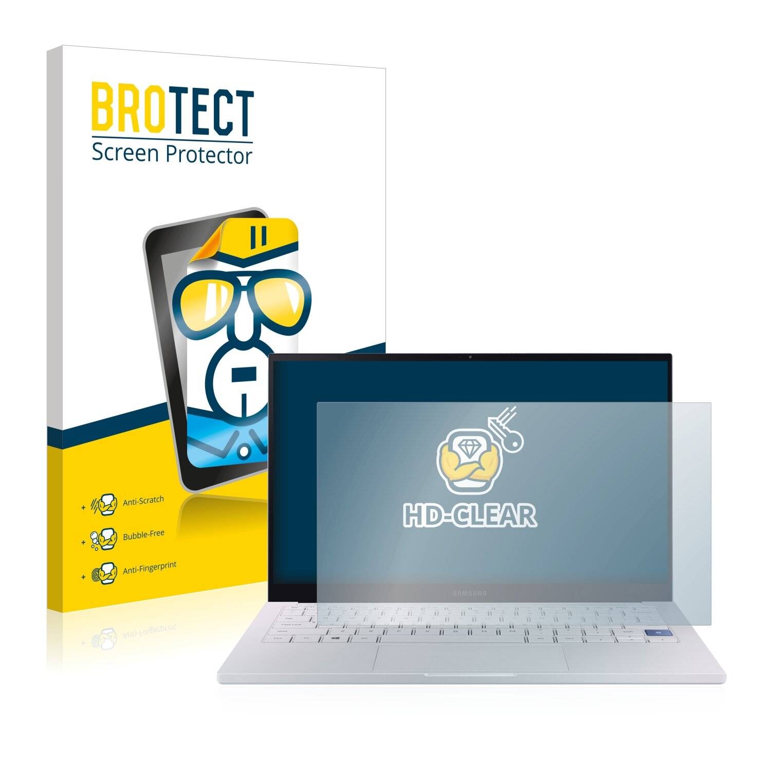 BROTECT HD-Clear Displayschutzfolie für Samsung Galaxy Book Ion