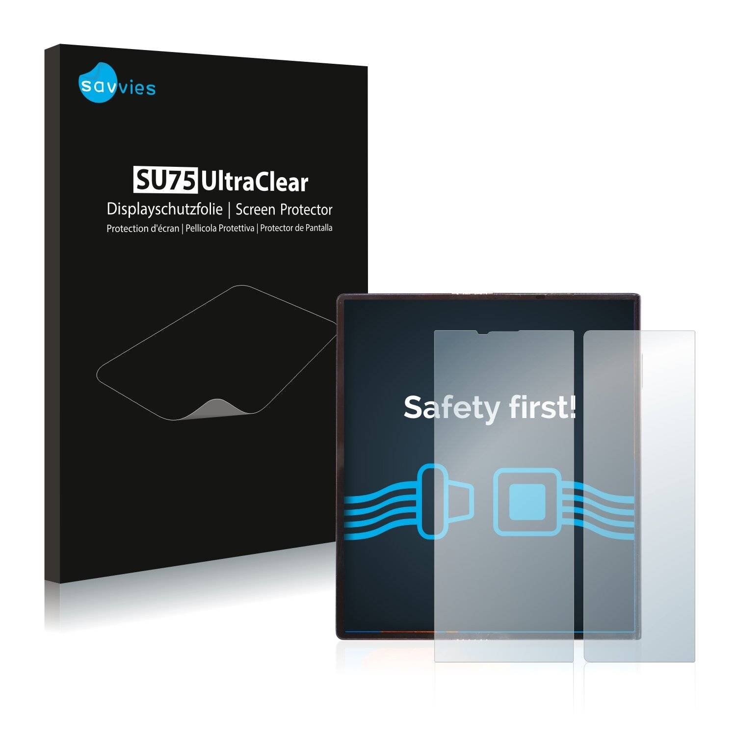 18x Savvies SU75 Displayschutzfolie für Huawei Mate