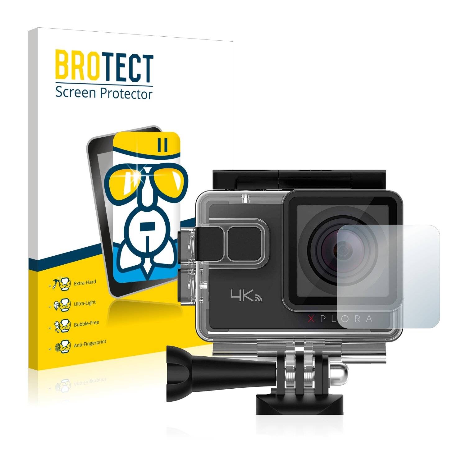 BROTECT AirGlass Schutzglas Folie für Xplora A4K Linse