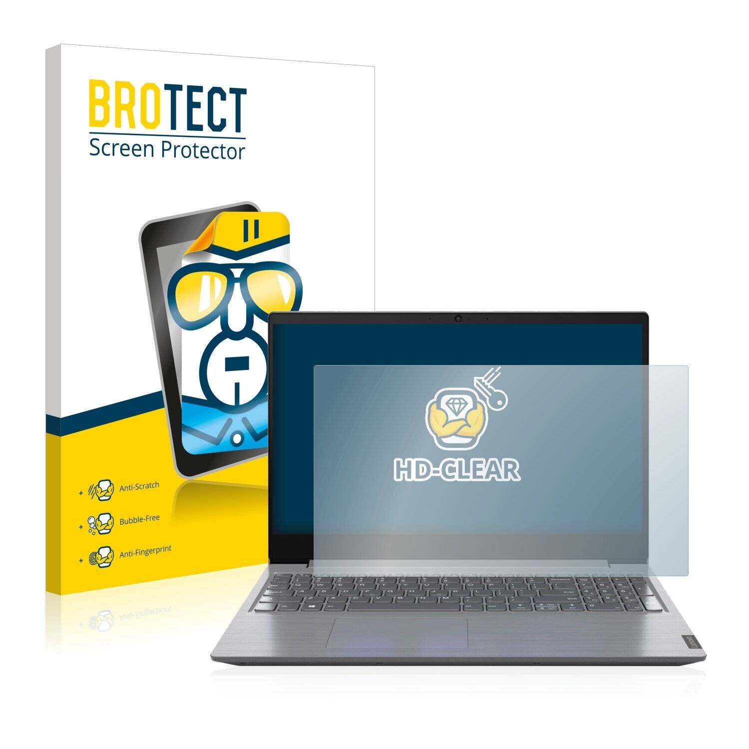 BROTECT HD-Clear Displayschutzfolie für Lenovo V15