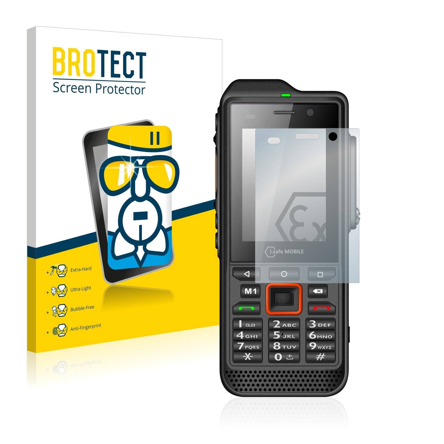 BROTECT AirGlass Schutzglas Folie für i.safe