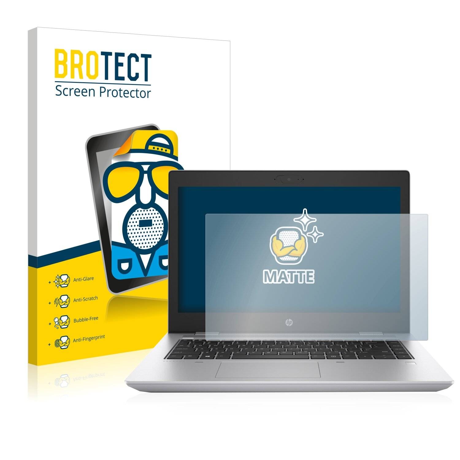 BROTECT Matte Displayschutzfolie für HP ProBook 640 G5 - Entspiegelt,