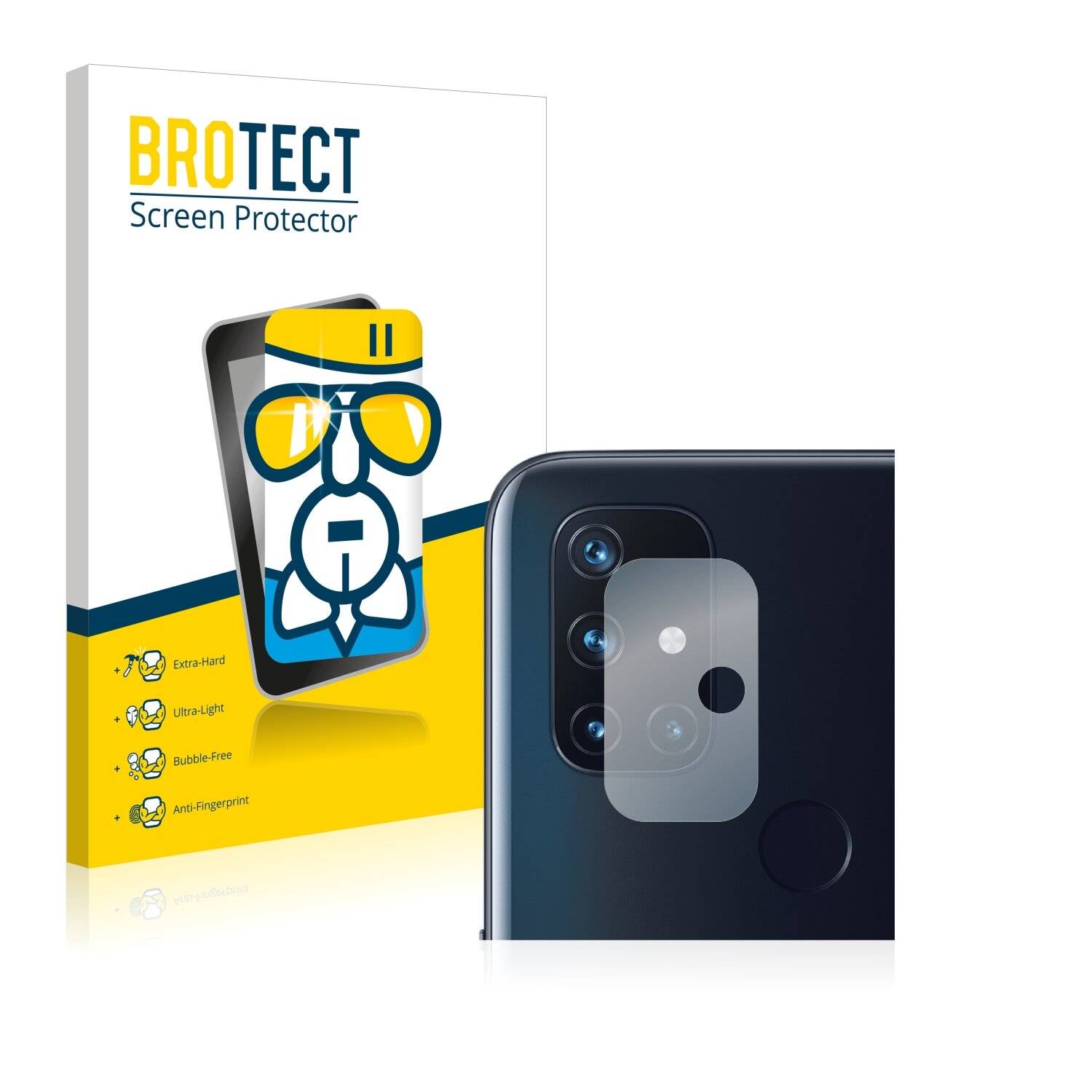 BROTECT AirGlass Schutzglas Folie für OnePlus Nord N10 5G (NUR
