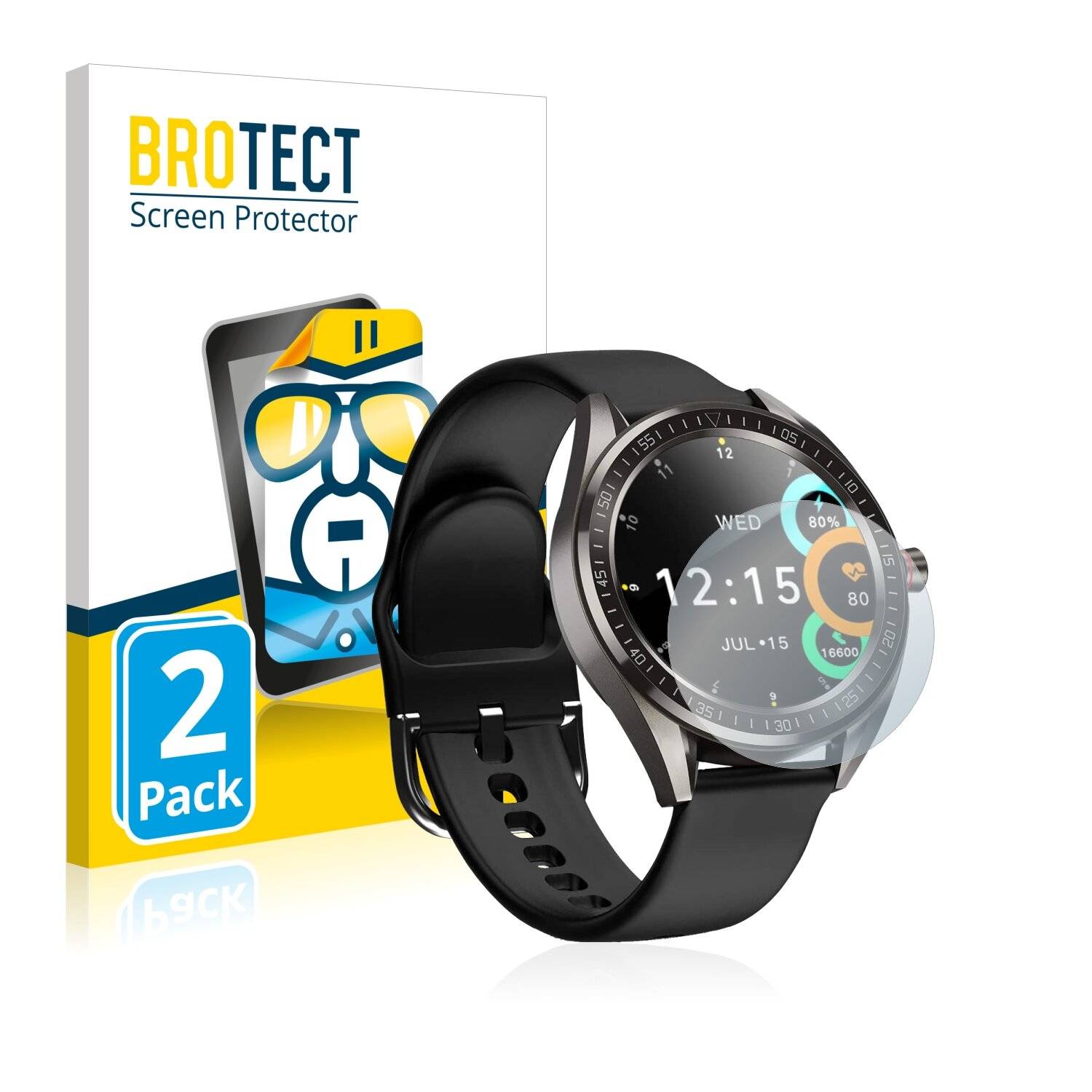 2x BROTECT HD-Clear Displayschutzfolie für Zagzog