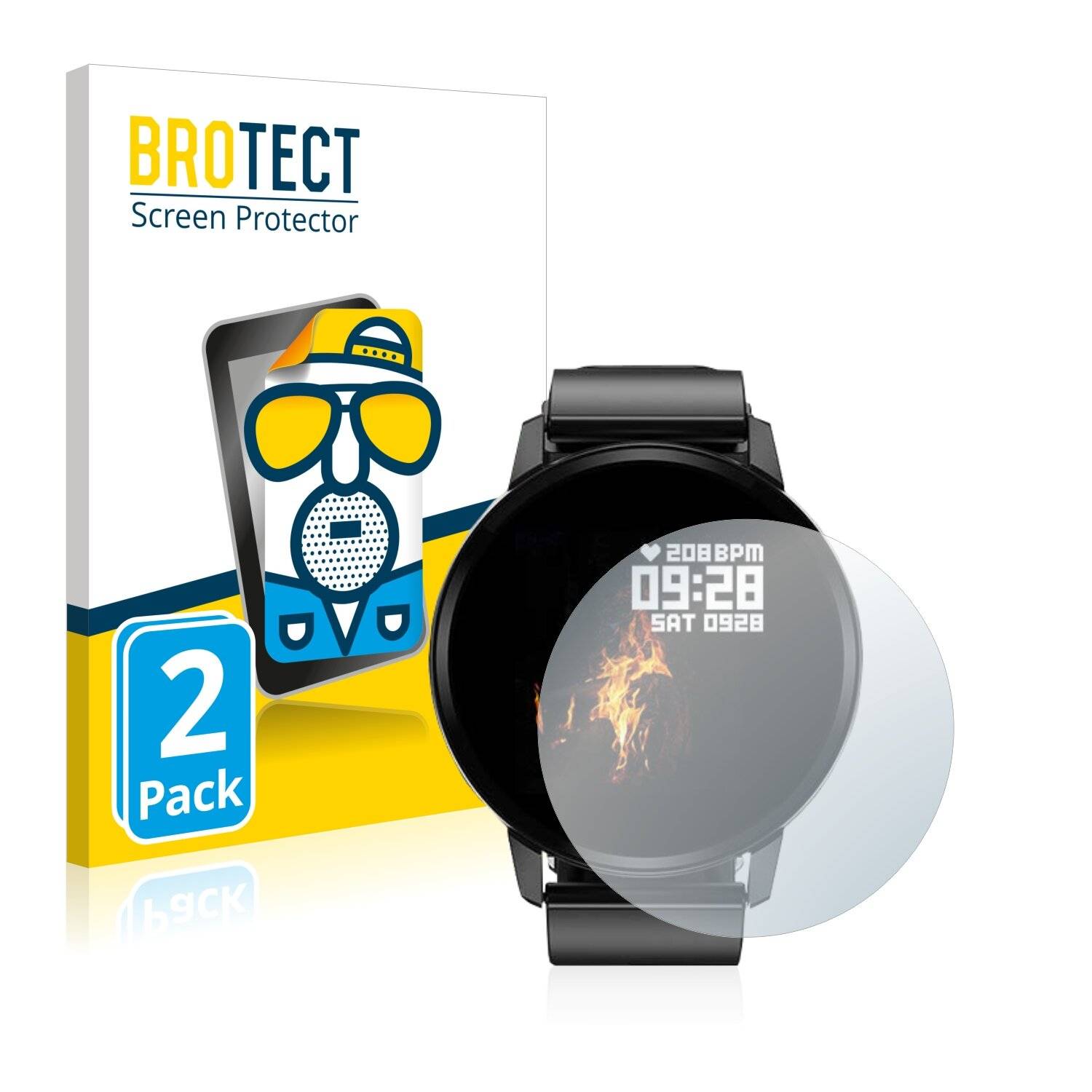2x BROTECT Matte Displayschutzfolie für Gokoo S01 - Entspiegelt,